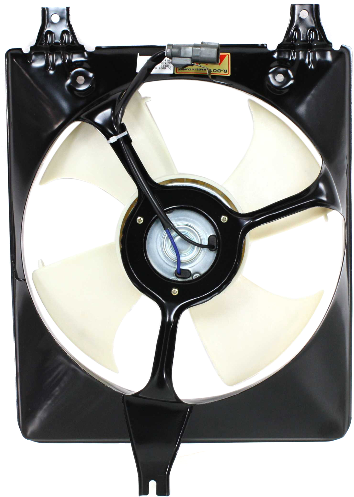 AM ACCORD 98-02 A C CONDENSER FAN ASSEMBLY LH Single fan 4 Cyl. Coupe Sedan SKU H190910 Partslink HO3113106 OEM 38605PAAA01