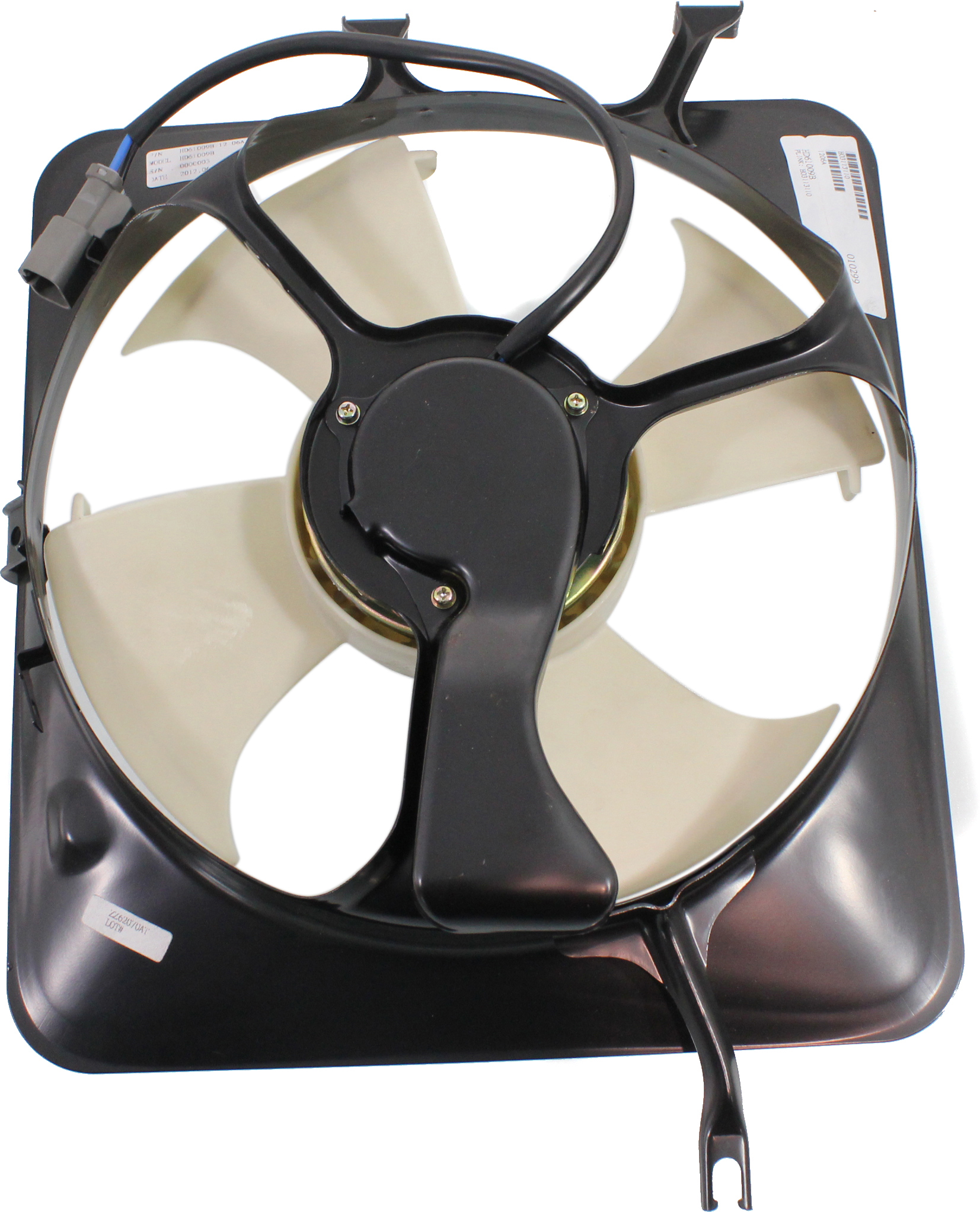 AM CR V 97-01 A C FAN SHROUD ASSEMBLY LH SKU H190911 Partslink HO3113110 OEM 38615P3F000