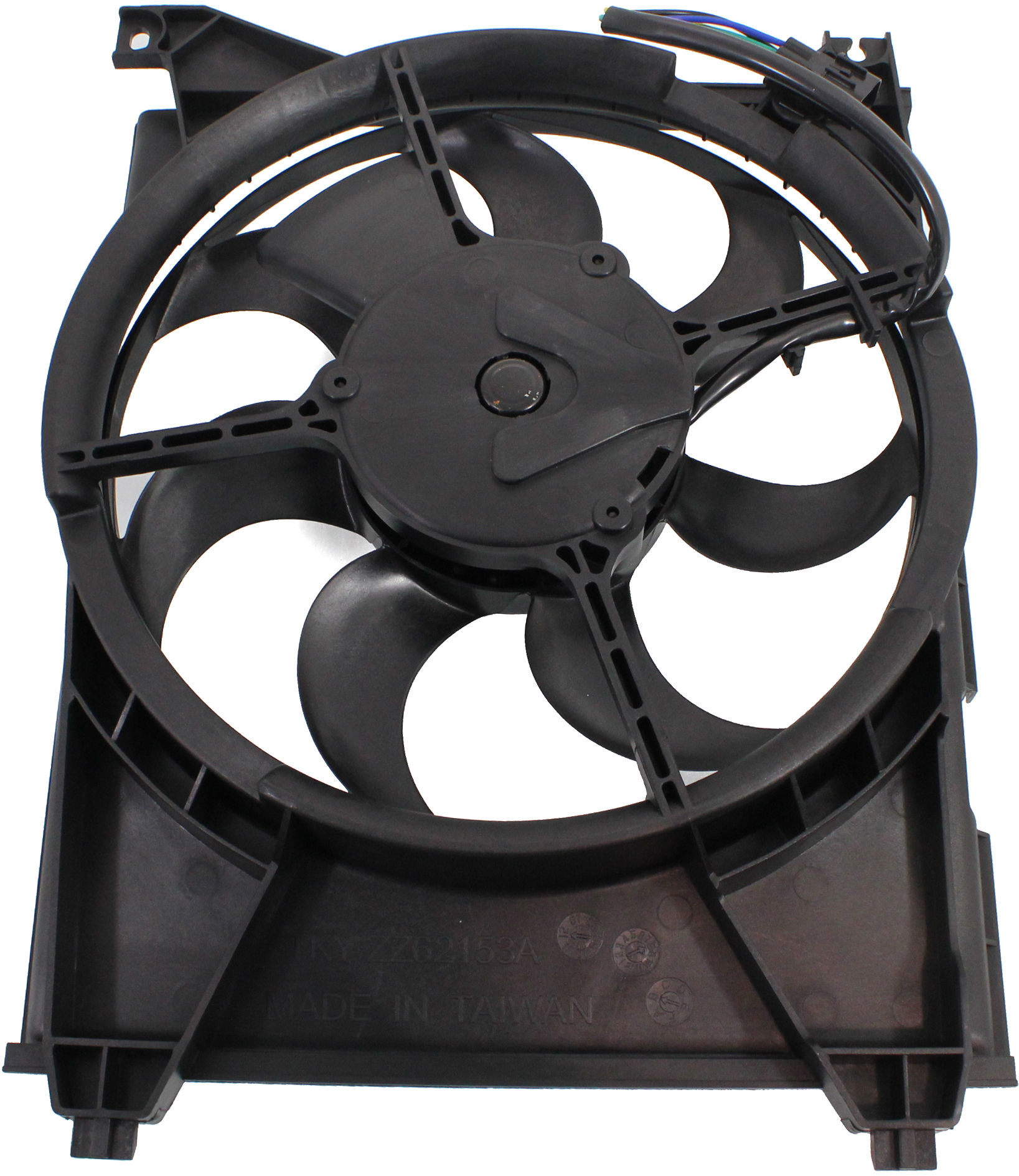 AM SONATA 99-05 OPTIMA 01-06 A C FAN SHROUD ASSEMBLY LH SKU H190916 Partslink HY3113107 OEM 9773038000