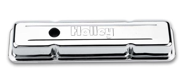AM VALVE COVER HOLLEY CHROME SKU H1924180