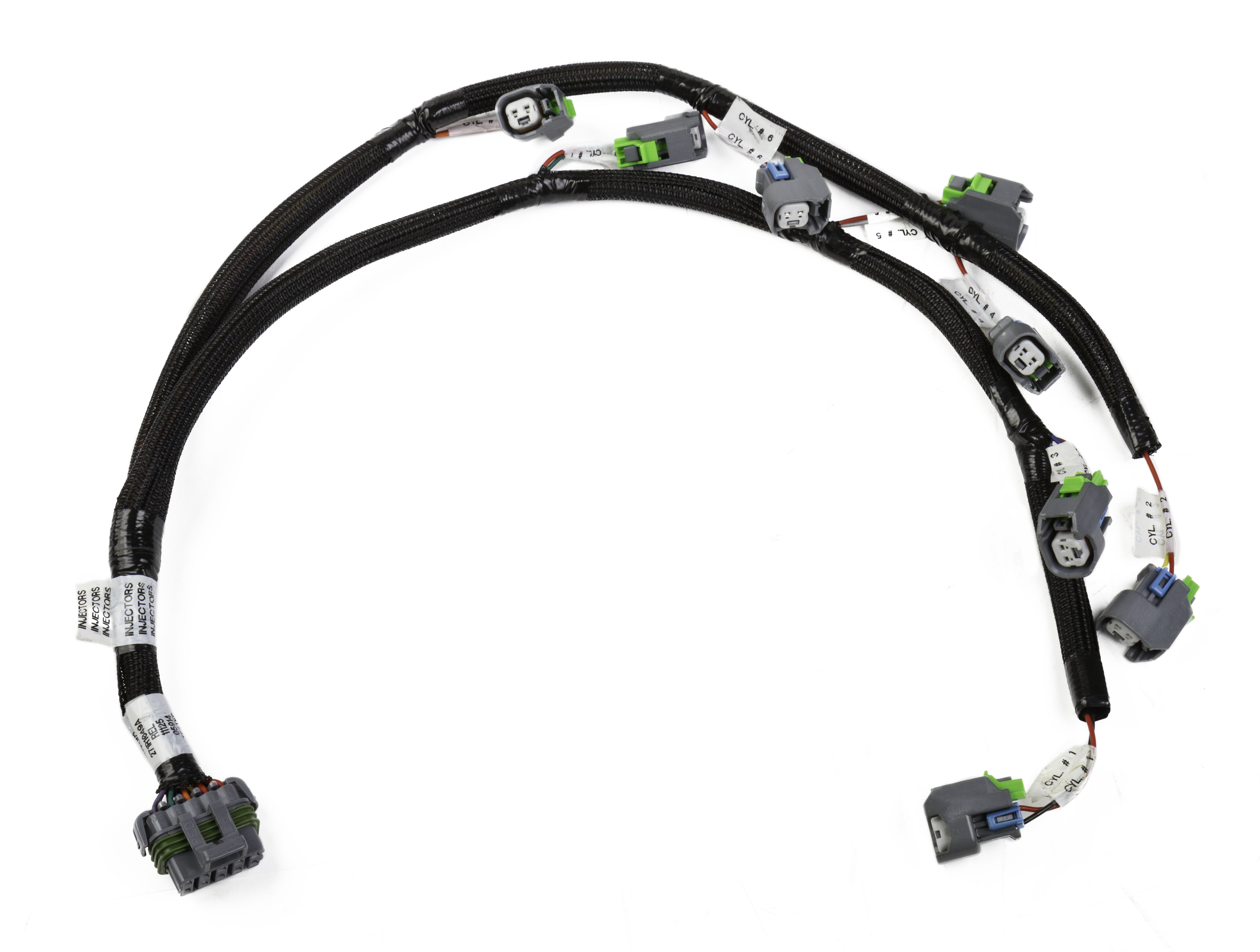 AM INJECTOR HARNESS V8 EVENLY SPACED USCAR SKU H19558210