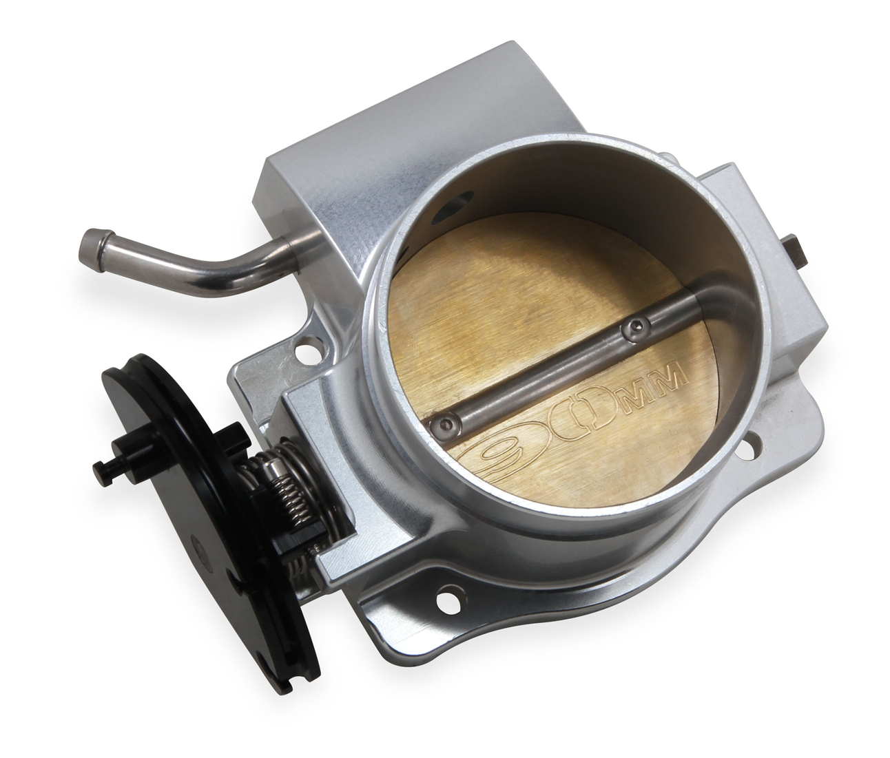 AM Throttle Body 90mm with Sniper EFI Logo Silver for LS1 LS2 LS3 LS6 LS7 SKU H19860007