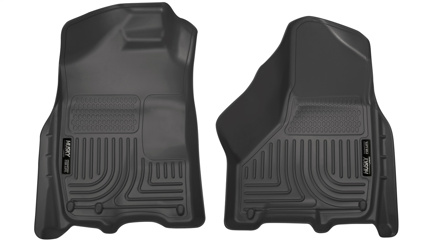 AM Floor Liner Front Floor Liners Black Front Row Qty Sold : 2 Weatherbeater Series TPO Thermoplastic Olefin SKU H2118001