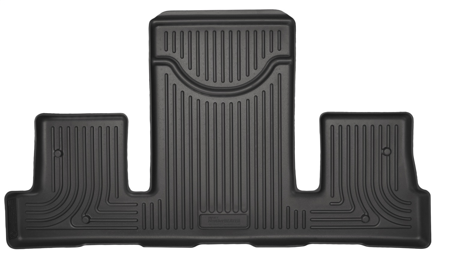 AM Floor Liner 3rd Seat Floor Liner Black Third Row Qty Sold : 1 Weatherbeater Series TPO Thermoplastic Olefin SKU H2119221