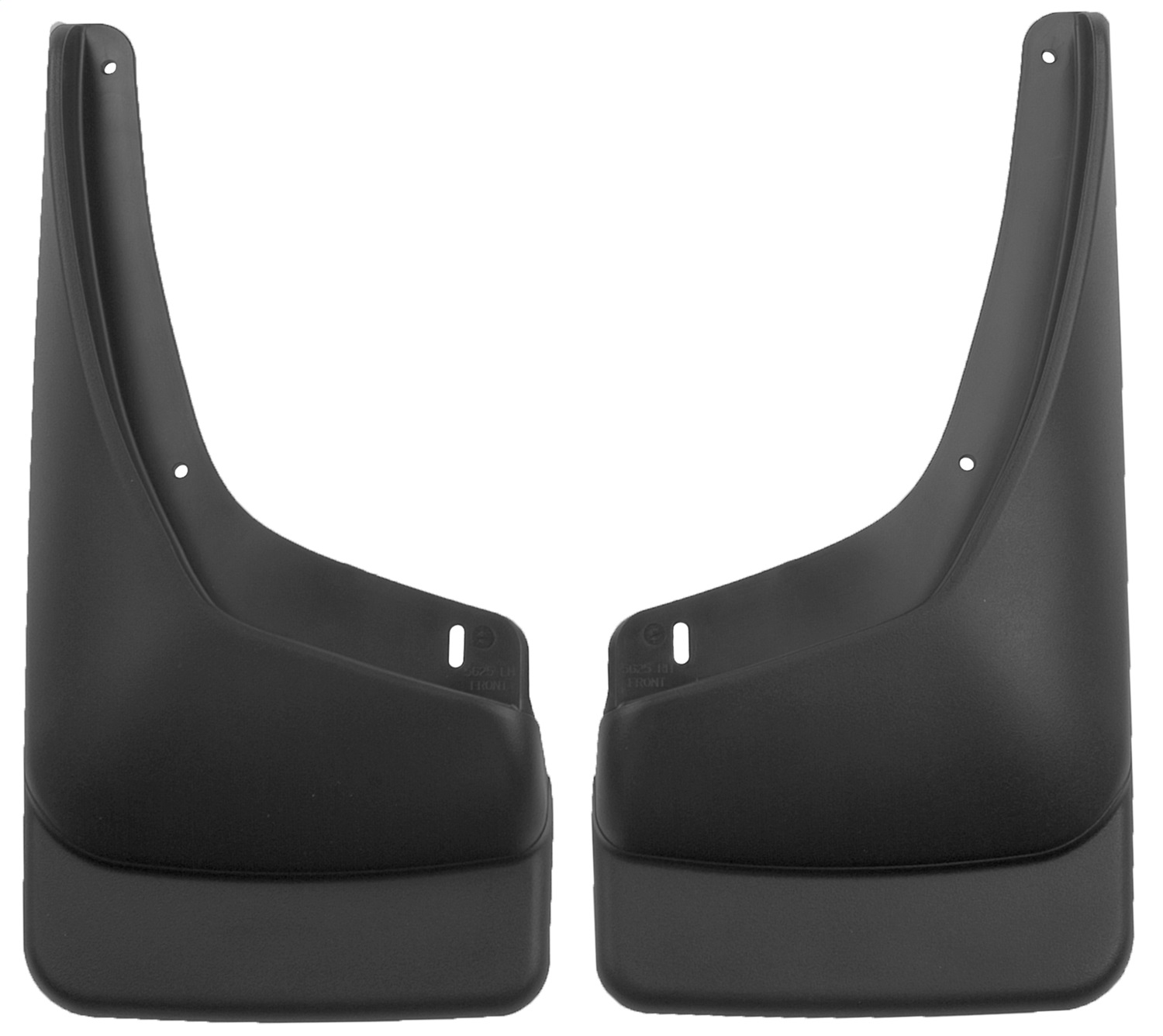 AM Mud Flap Front Mud Guards Black Qty Sold : 2 Custom Mud Guards TPO Thermoplastic Olefin SKU H2156251