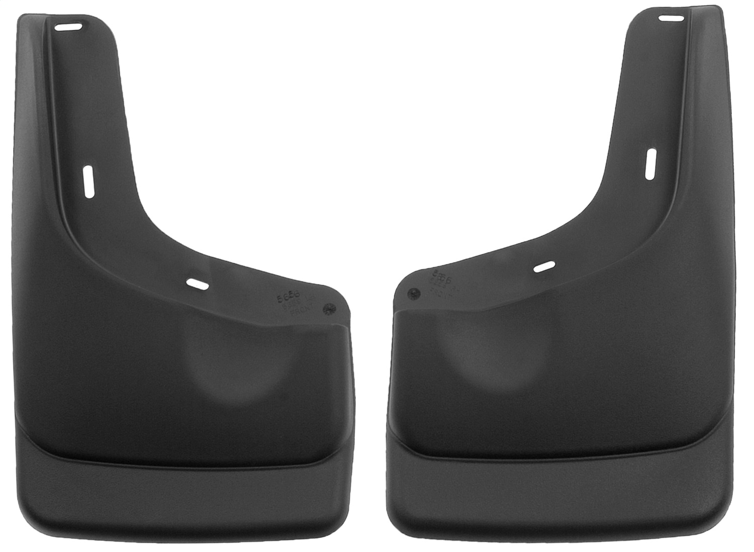 AM Mud Flap Front Mud Guards Black Qty Sold : 2 Custom Mud Guards TPO Thermoplastic Olefin SKU H2156591