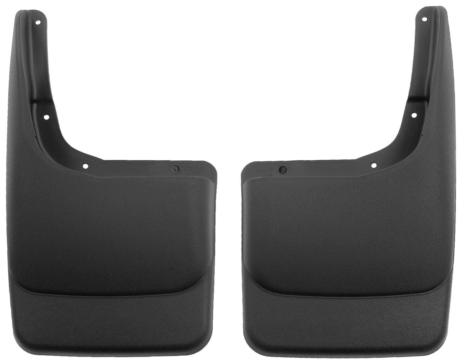 AM Mud Flap Rear Mud Guards Black Qty Sold : 2 Custom Mud Guards TPO Thermoplastic Olefin SKU H2157601
