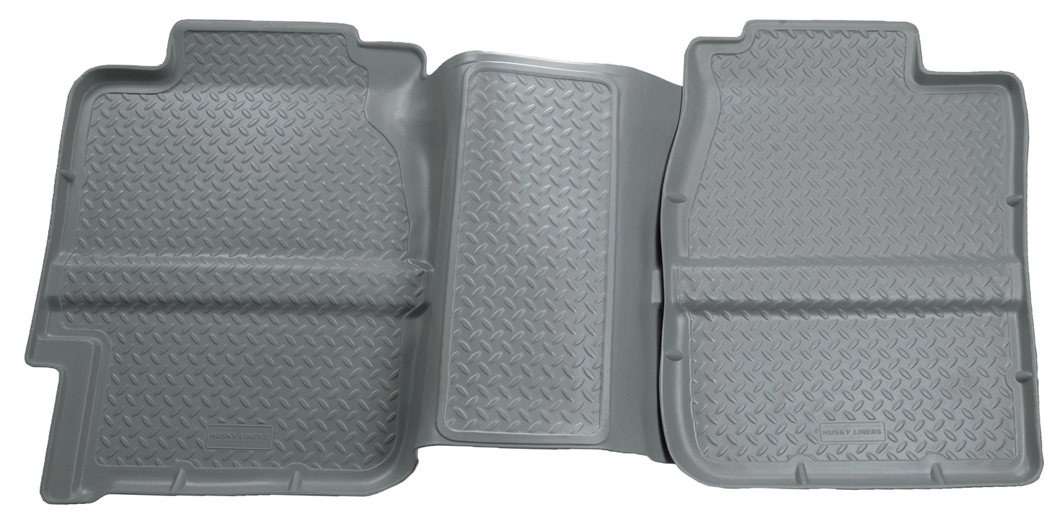AM Floor Liner 2nd Seat Floor Liner Grey Second Row Qty Sold : 2 Classic Style Series TPE Thermoplastic Elastomer SKU H2161362