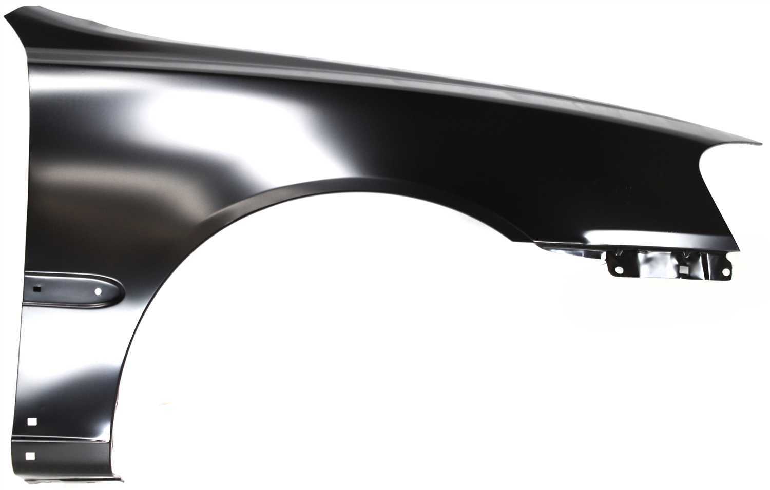 AM ACCENT 00-02 FRONT FENDER RH Primed w Body Side Molding Holes SKU H220111 Partslink HY1241127 OEM 6632125600