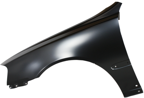 AM ACCENT 00-02 FRONT FENDER LH Primed w Body Side Molding Holes SKU H220112 Partslink HY1240127 OEM 6631125600