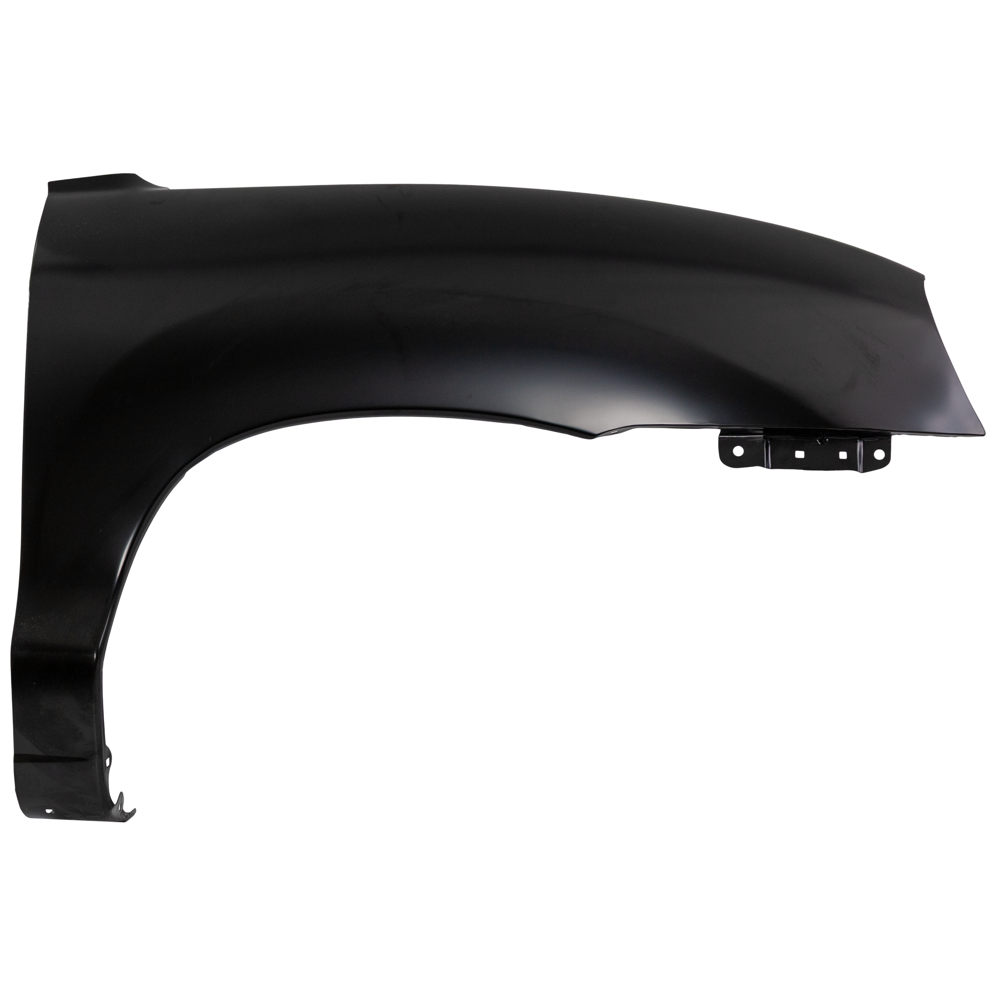 AM SANTA FE 01-06 FRONT FENDER RH Primed GL Model w o Molding Hole SKU H220131 Partslink HY1241120 OEM 6632126290