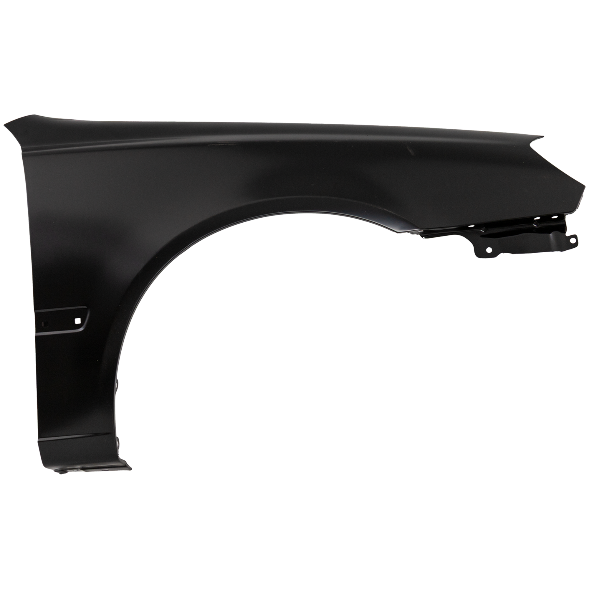 AM ACCENT 03-06 FRONT FENDER RH Primed Hatchback Sedan w o Rocker Panel Molding Holes SKU H220139 Partslink HY1241132 OEM 6632125360
