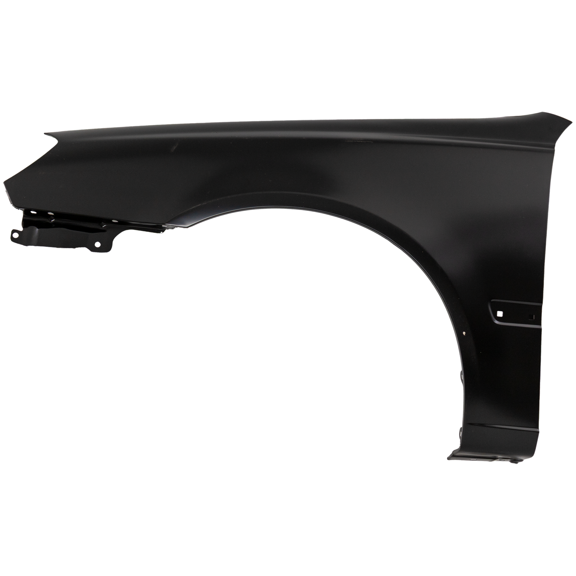 AM ACCENT 03-06 FRONT FENDER LH Primed Hatchback Sedan w o Rocker Panel Molding Holes SKU H220140 Partslink HY1240132 OEM 6631125360