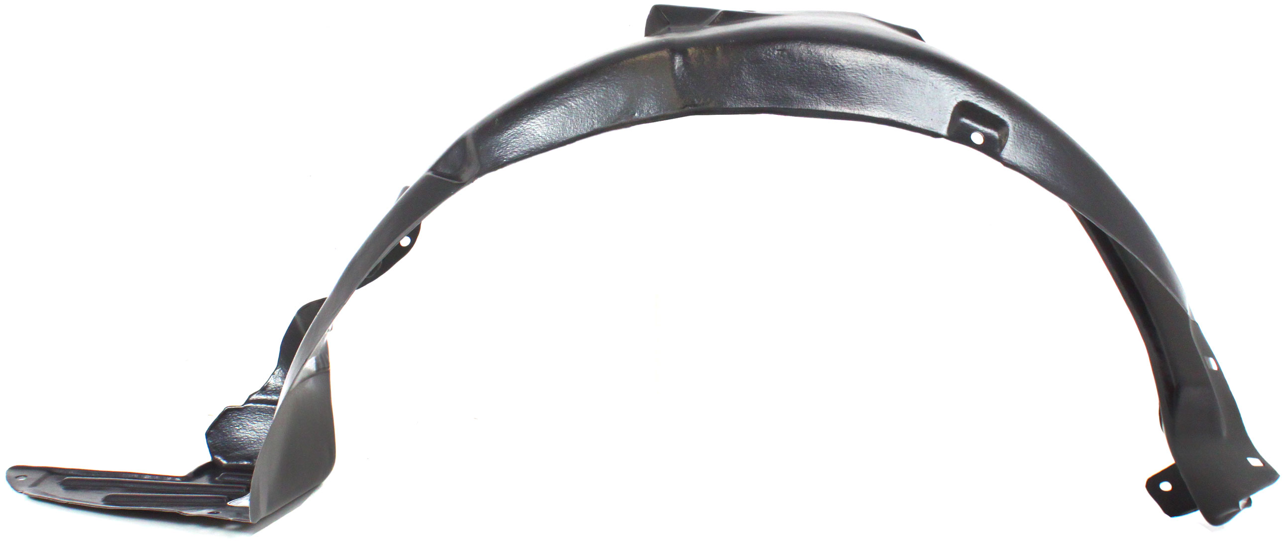 AM ACCENT 03-06 FRONT FENDER LINER LH Hatchback Sedan SKU H222146 Partslink HY1250106 OEM 8681125500