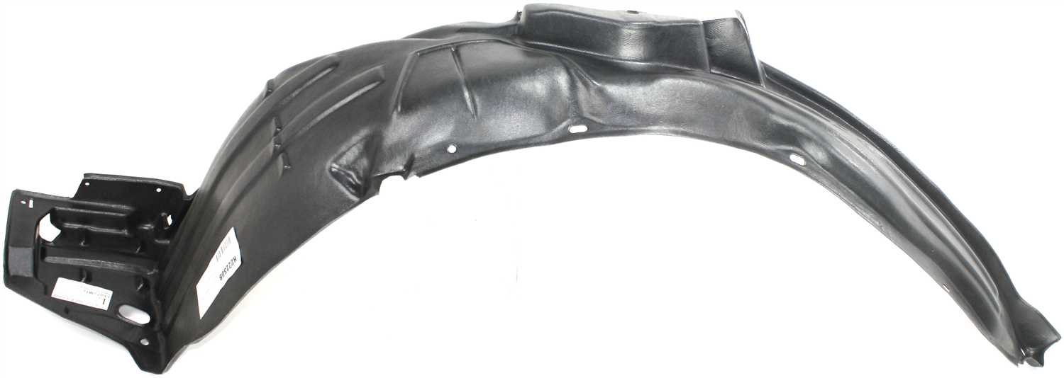 AM FIT 07-08 FRONT FENDER LINER LH USA Type Man Trans SKU H222308 Partslink HO1250111 OEM 74151SLNA10