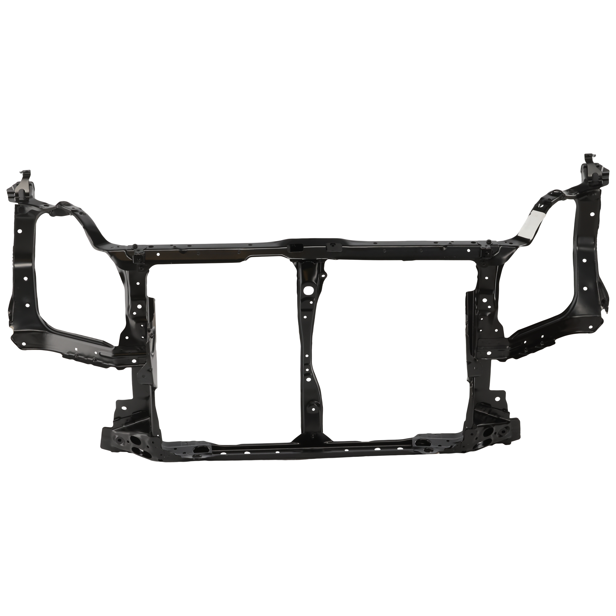 AM CR V 02-06 RADIATOR SUPPORT Assembly Black Steel SKU H250107 Partslink HO1225130 OEM 60400S9AA01ZZ