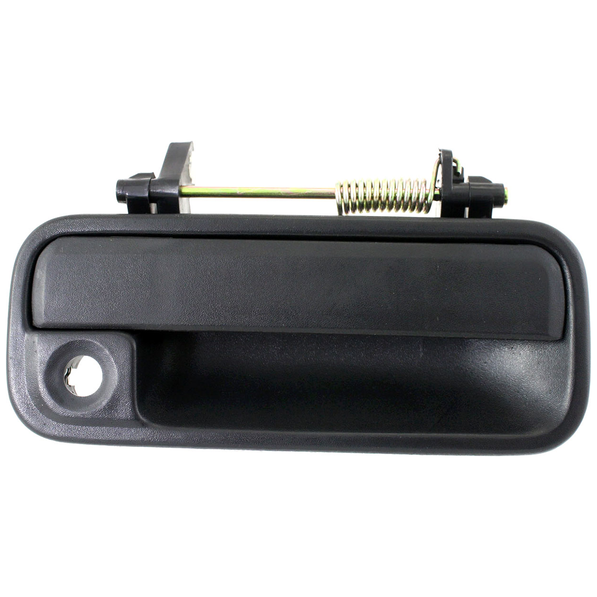 AM ACCORD 90-93 FRONT EXTERIOR DOOR HANDLE RH Textured Black w Keyhole Coupe Sedan SKU H462103 Partslink HO1311105 OEM 72140SM4J01