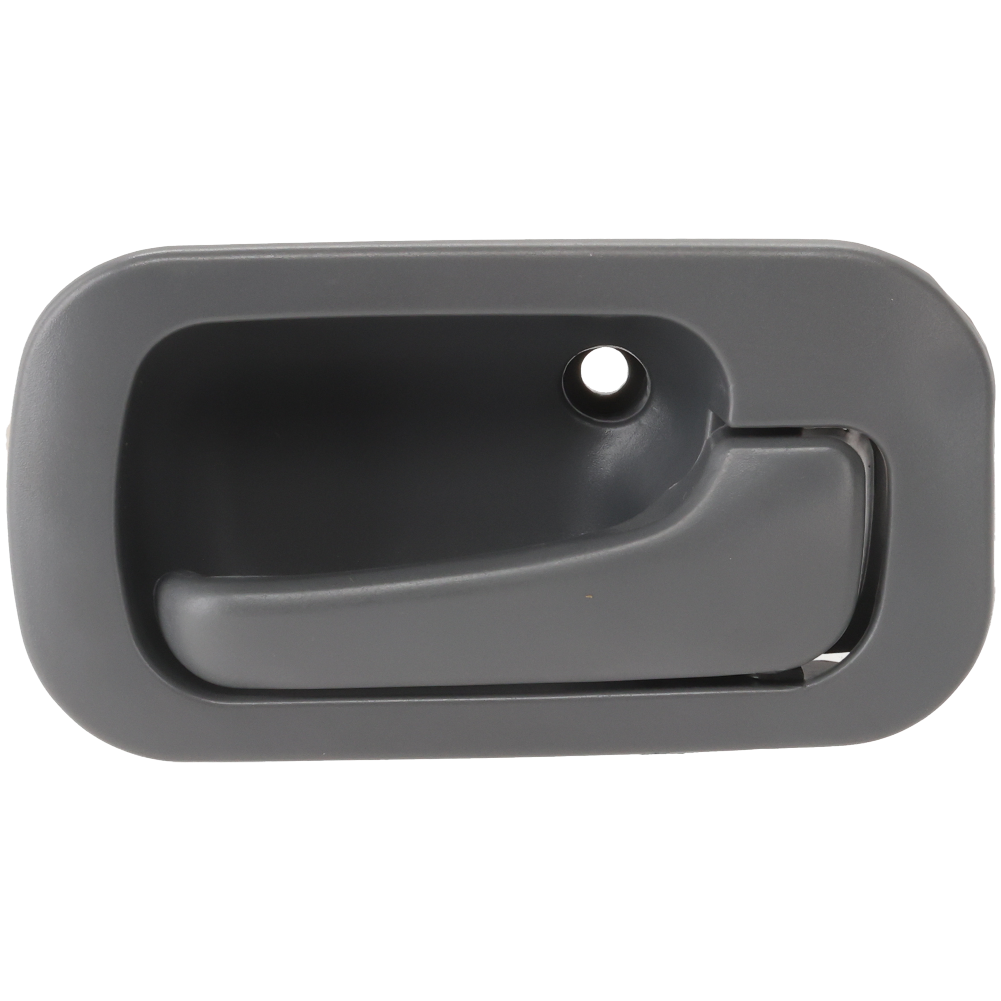 AM CIVIC 92-95 FRONT INTERIOR DOOR HANDLE RH Gray Plastic w o Hole w o Power Lock Sedan =REAR RH SKU H462131 Partslink HO1353112 OEM 72120SR4004ZB