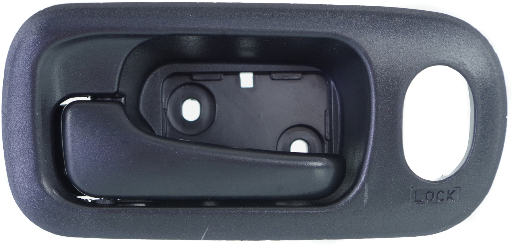 AM CR V 02-06 FRONT INTERIOR DOOR HANDLE LH Assembly Textured Plastic SKU H462160 Partslink HO1352108 OEM 72161S9AA01ZA