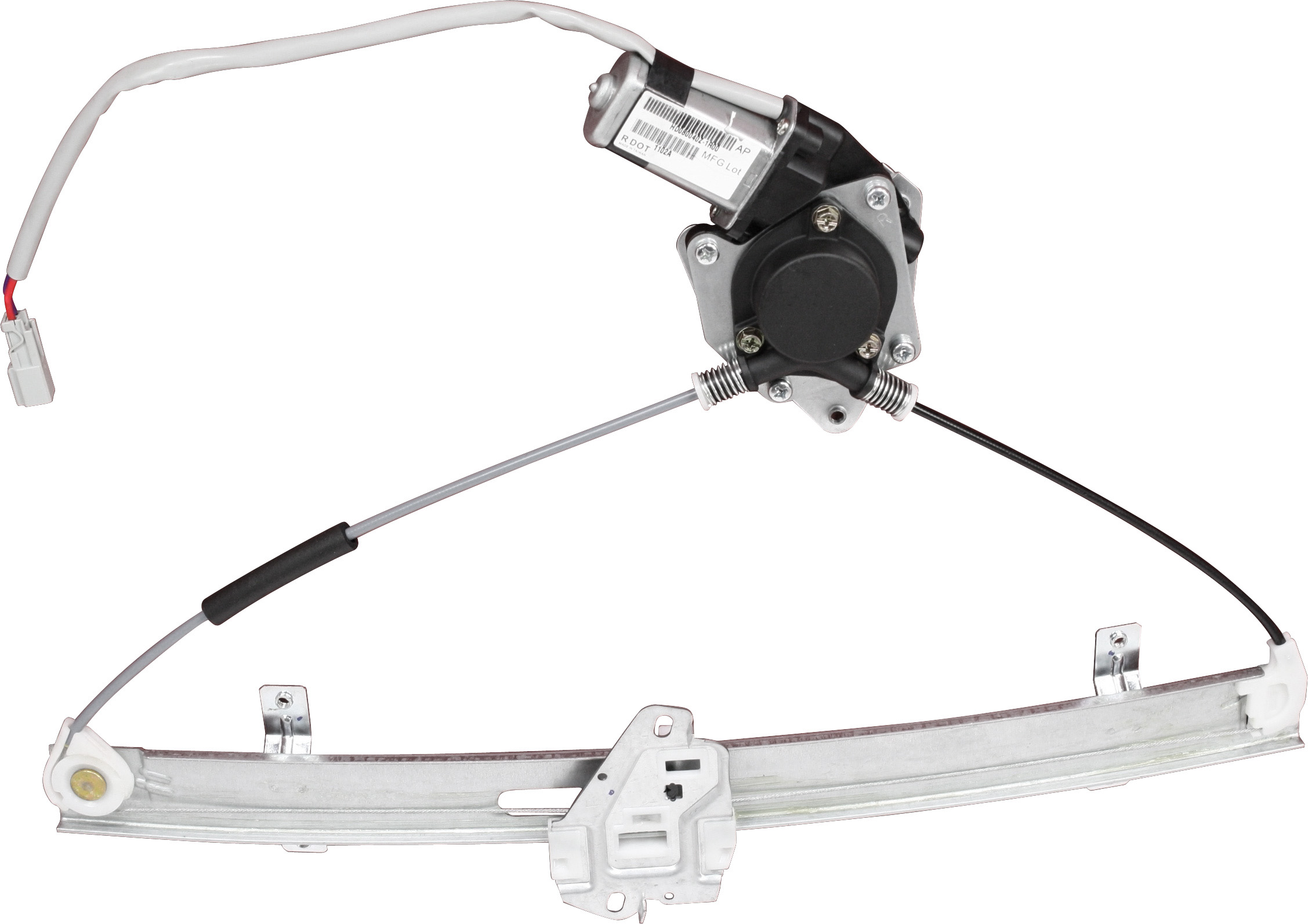 AM CIVIC 01-05 EL 01-01 FRONT WINDOW REGULATOR RH Power w Motor Sedan SKU H462915 Partslink HO1351108 OEM 72210S5DA06