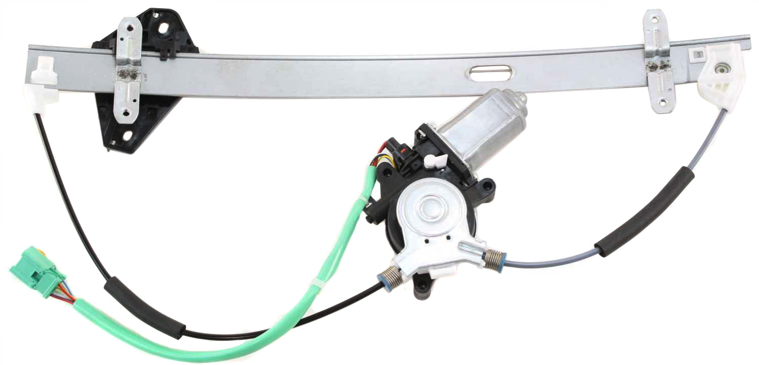 AM CR V 02-06 FRONT WINDOW REGULATOR LH Power w Motor SKU H462926 Partslink HO1350111 OEM 72250S9AA03