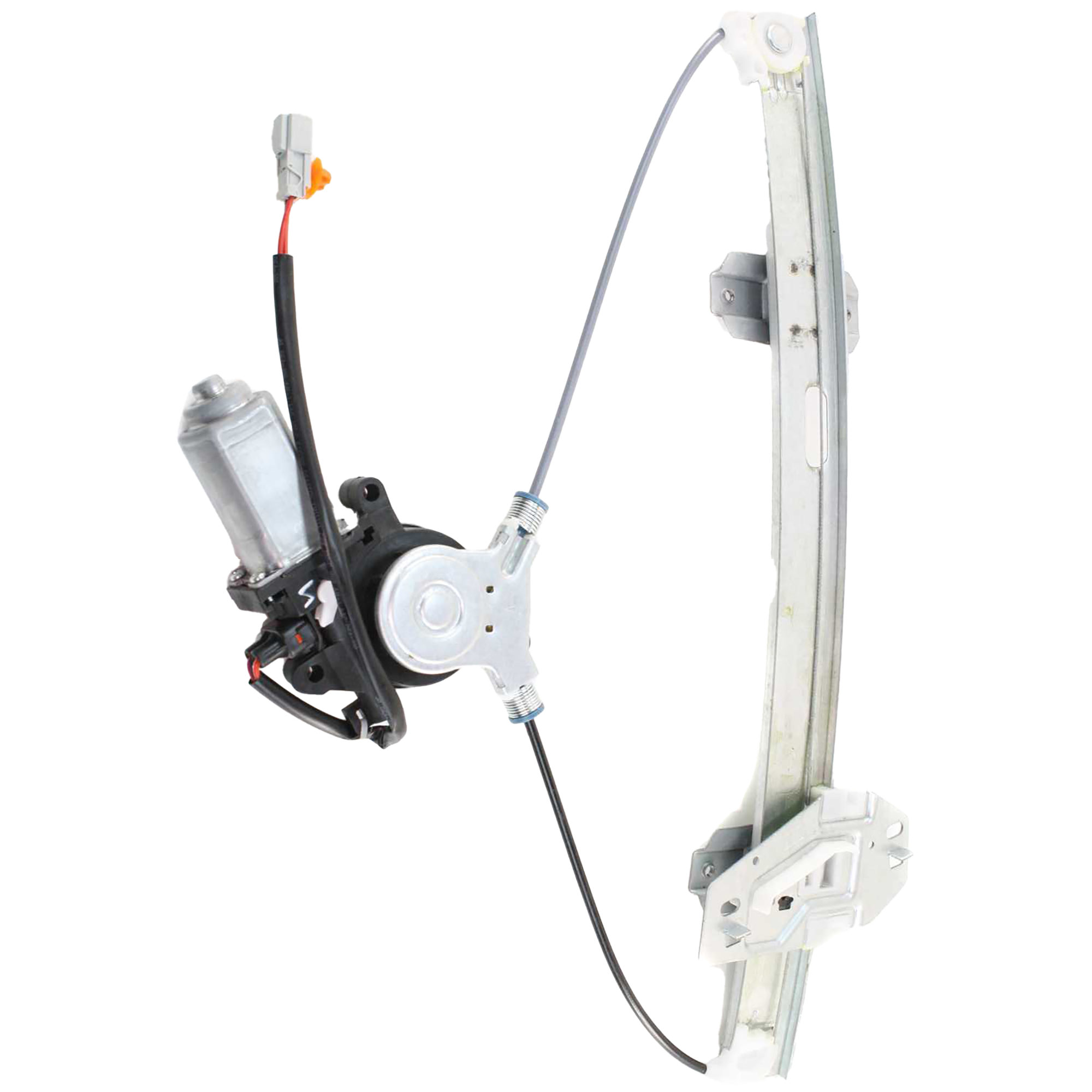 AM CIVIC 96-00 FRONT WINDOW REGULATOR LH Power w Motor Sedan SKU H462942 Partslink HO1350118 OEM 72250S04A04