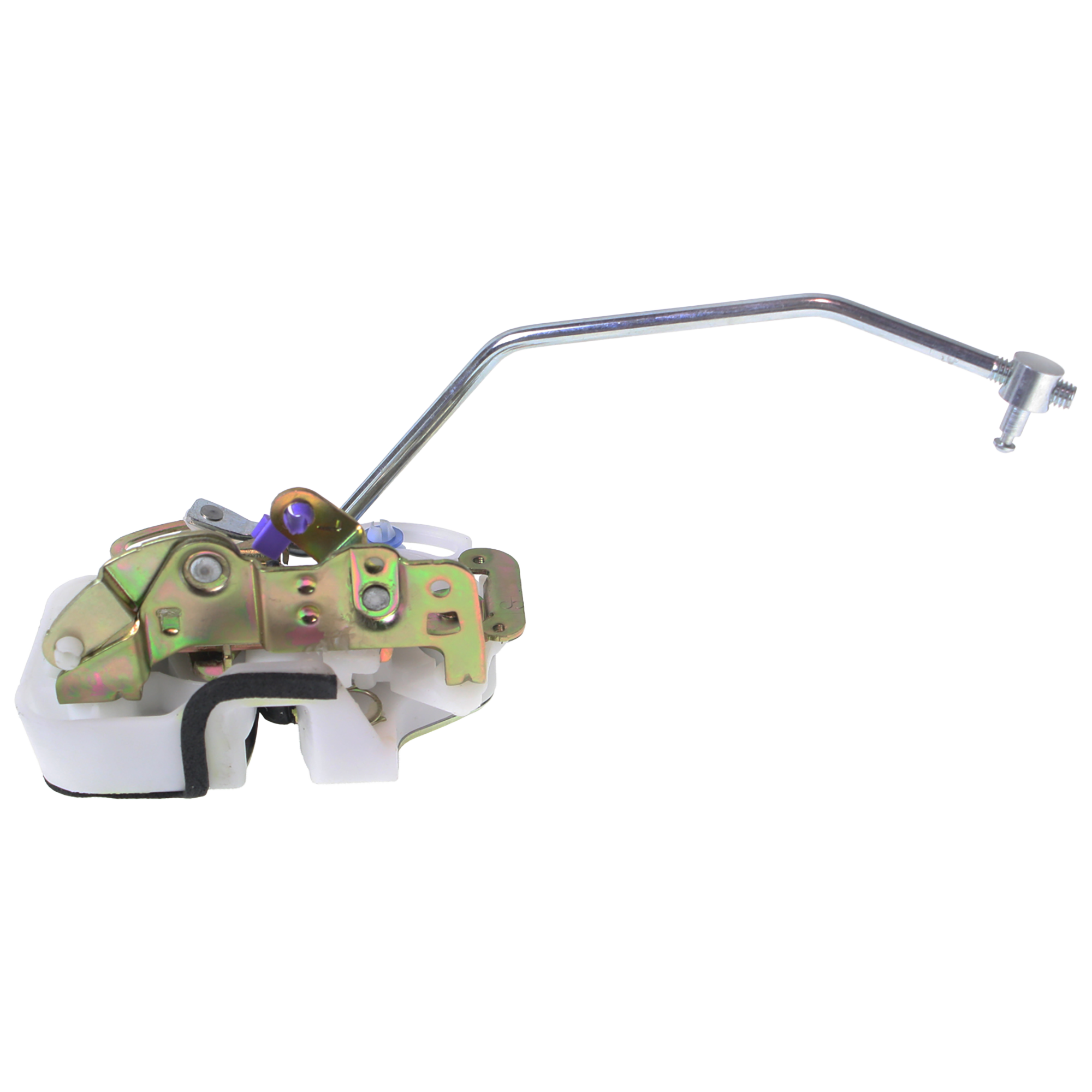 AM CIVIC 96-00 FRONT DOOR LATCH LH Assembly Manual Coupe Hatchback SKU H464910 Partslink HO1312105 OEM 72150S00A01