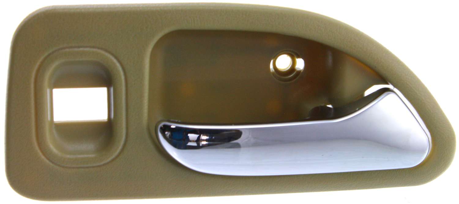 AM ACCORD 94-97 REAR INTERIOR DOOR HANDLE RH Chrome Biege Sedan Wagon SKU H491321 OEM 72625SV4013ZE