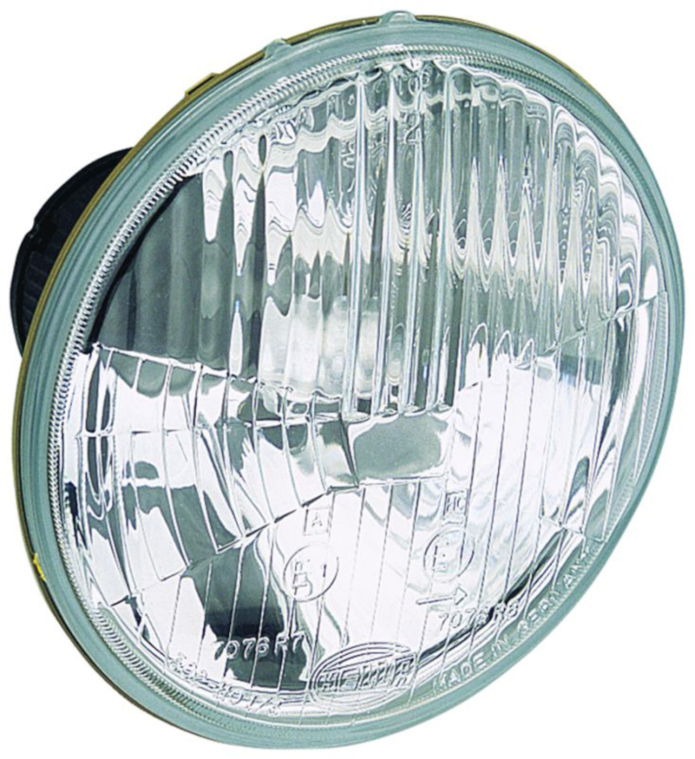 AM HELLA UNIVERSAL HEADLIGHT CLEAR GLASS LENS SOLD INDIVIDUALLY SKU H57002425831 OEM 438171156