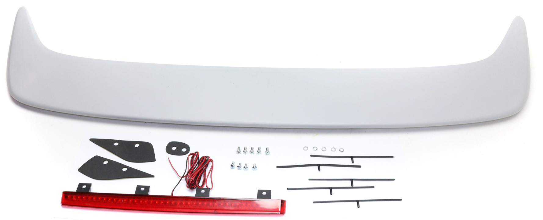 AM CIVIC 96-98 REAR TRUNK SPOILER Sedan F40 MUGEN Style w LED SKU H611155 OEM 71110S04Z00ZR