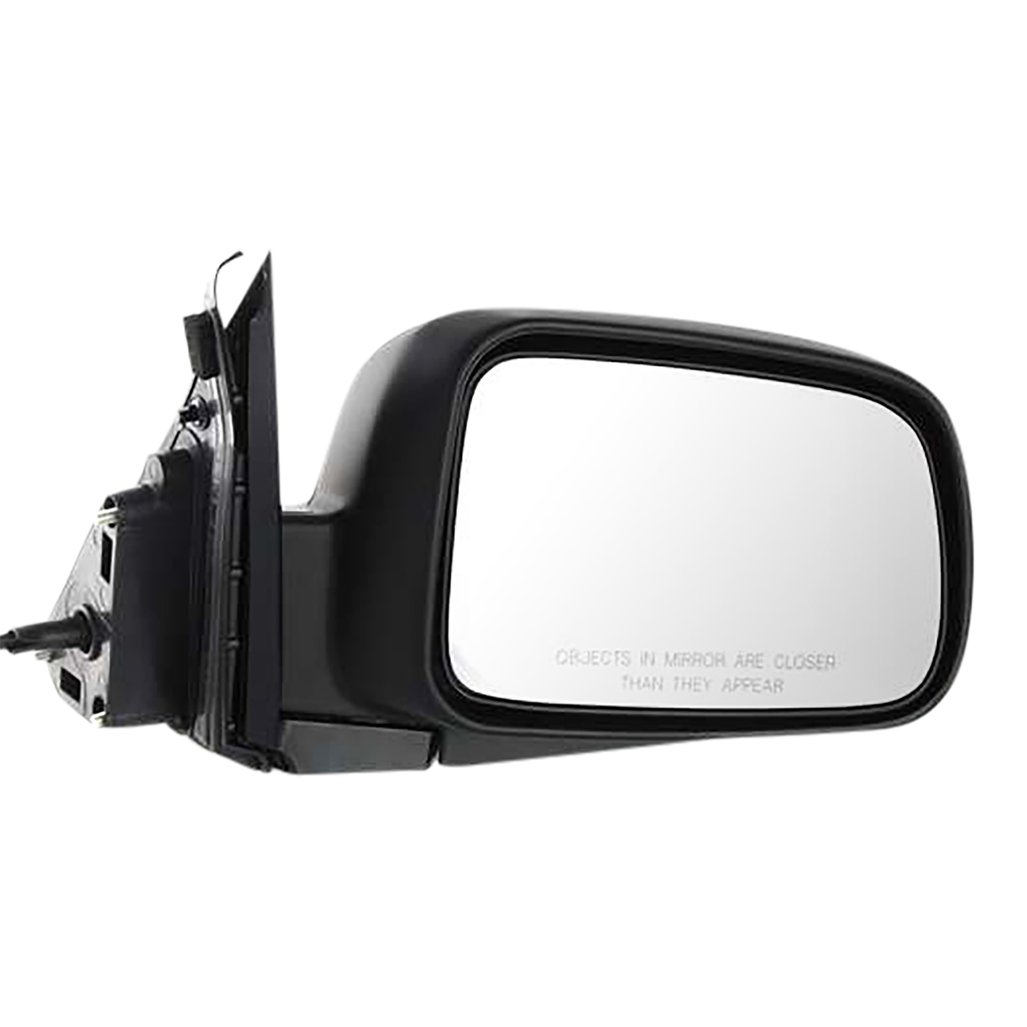 AM CR V 02-06 MIRROR RH Power Manual Folding Non Heated Paintable No Auto dimming BSD Memory and Signal Light Japan Built Vehicle SKU HD39ER Partslink HO1321215 OEM 76200S9AA01