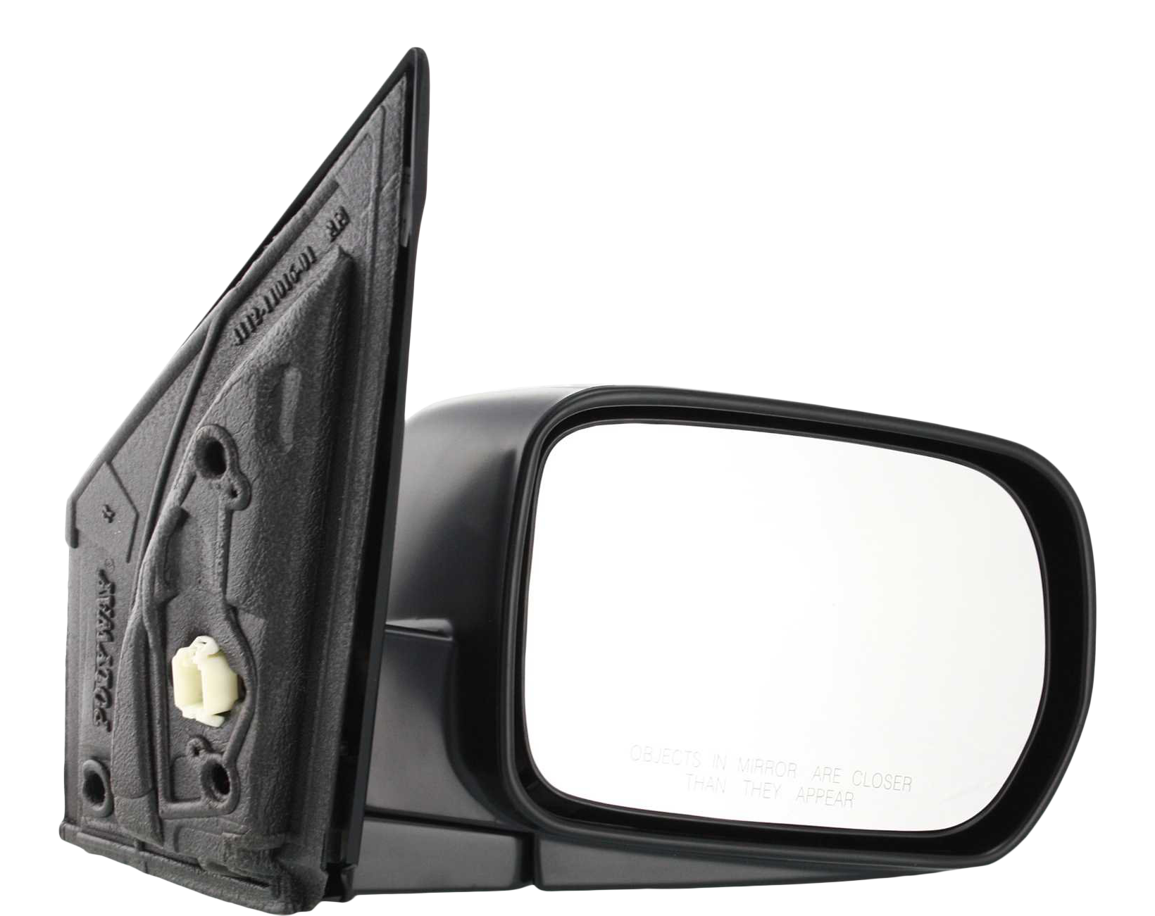 AM PILOT 03-08 MIRROR RH Power Manual Folding Non Heated Paintable LX Model SKU HD45ER Partslink HO1321154 OEM 76200S9VA01