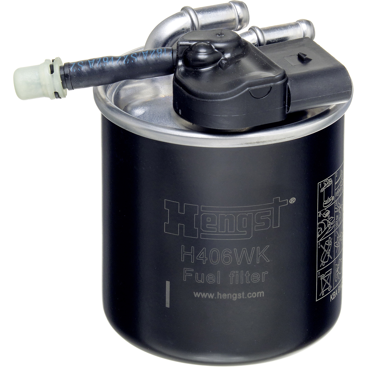 AM Fuel Filter SKU HENH406WK OEM 6510901252-6510901652-65109028