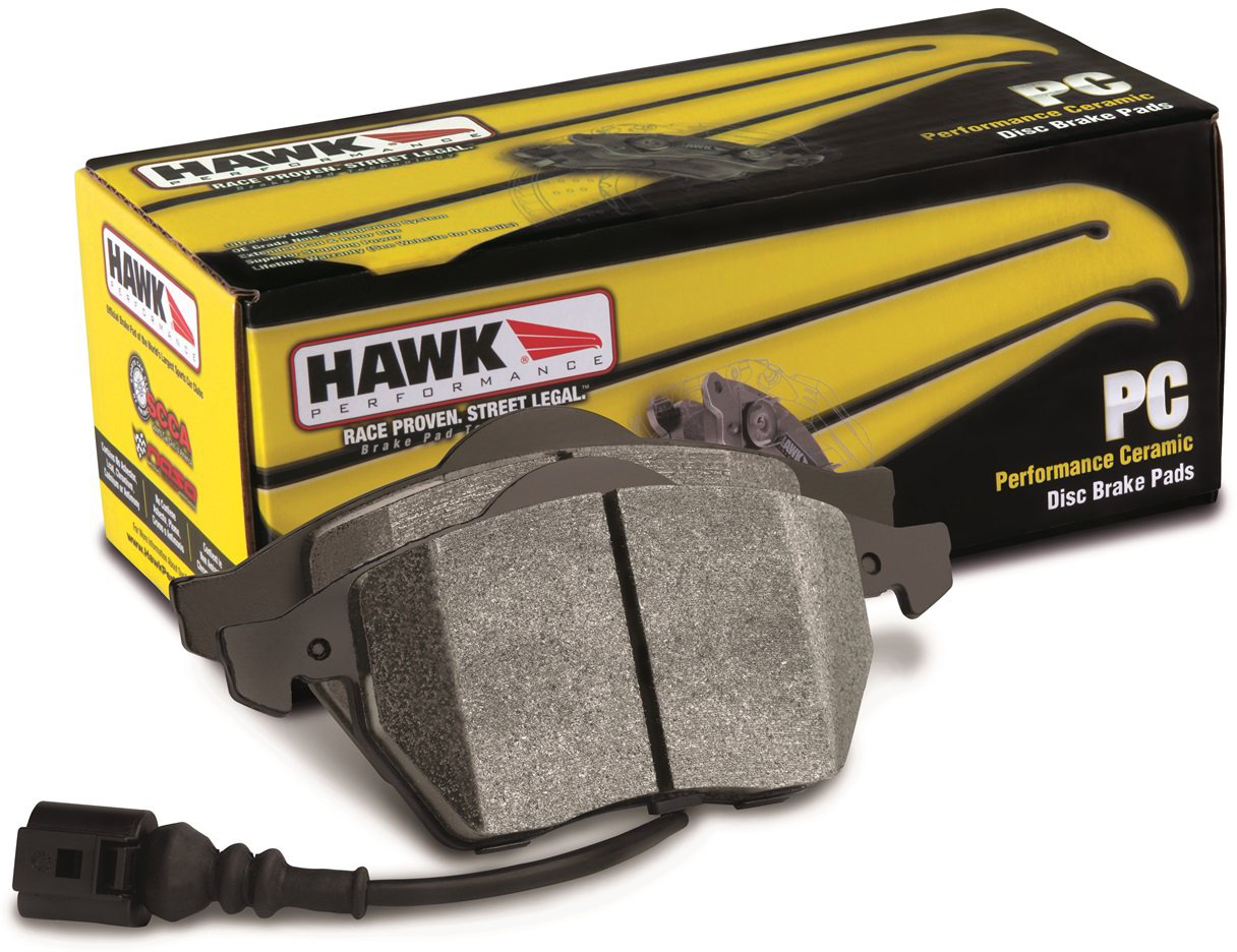 AM HAWK PERFORMANCE CERAMIC DISC BRAKE PAD Disc Brake Pad SKU HFHB434Z543