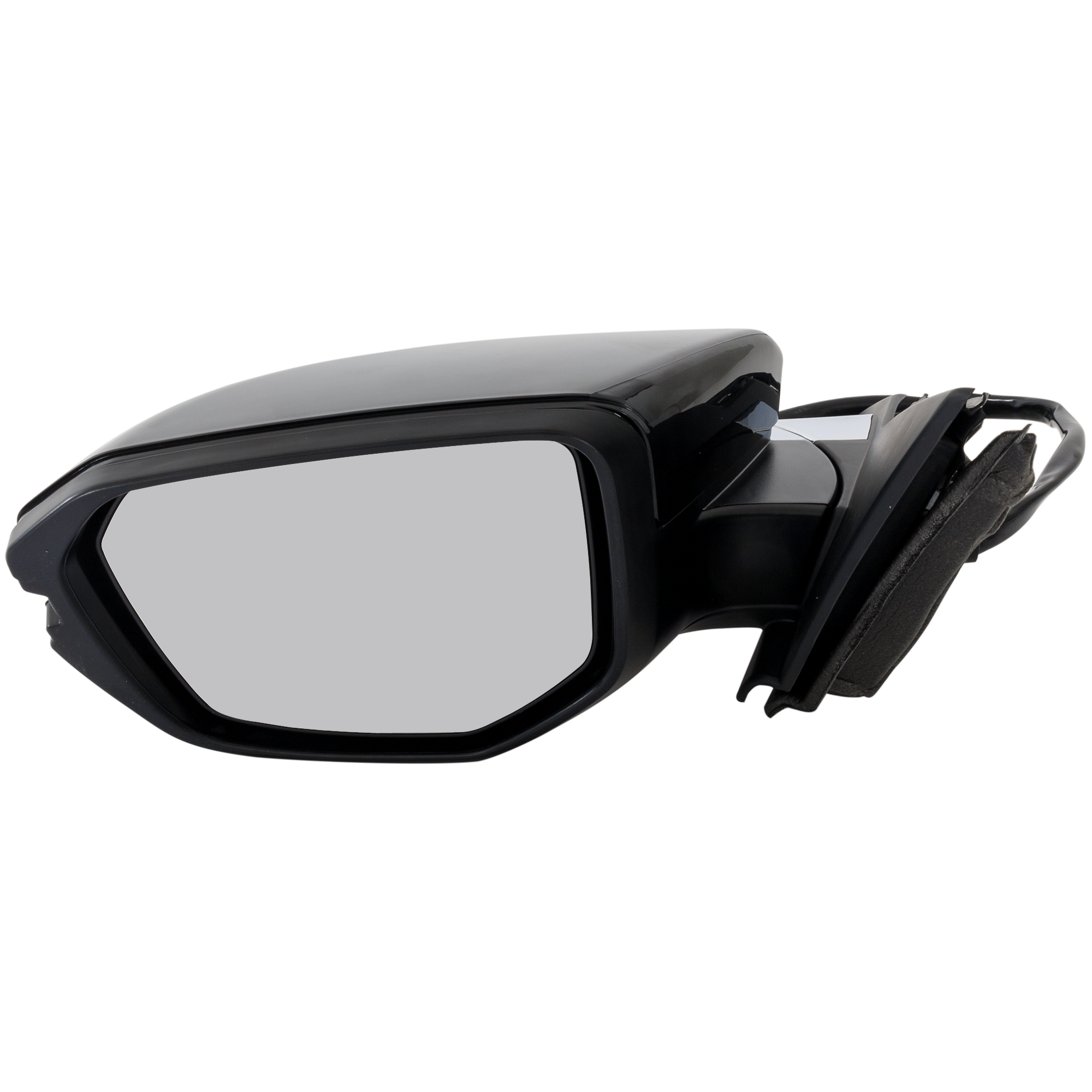 AM CIVIC 16-21 MIRROR LH Power Manual Folding Heated Paintable No Auto dimming BSD Memory and Signal Light SKU HO01EL Partslink HO1320284 OEM 76258TBAC02ZA PFM 76258TBAC21Z