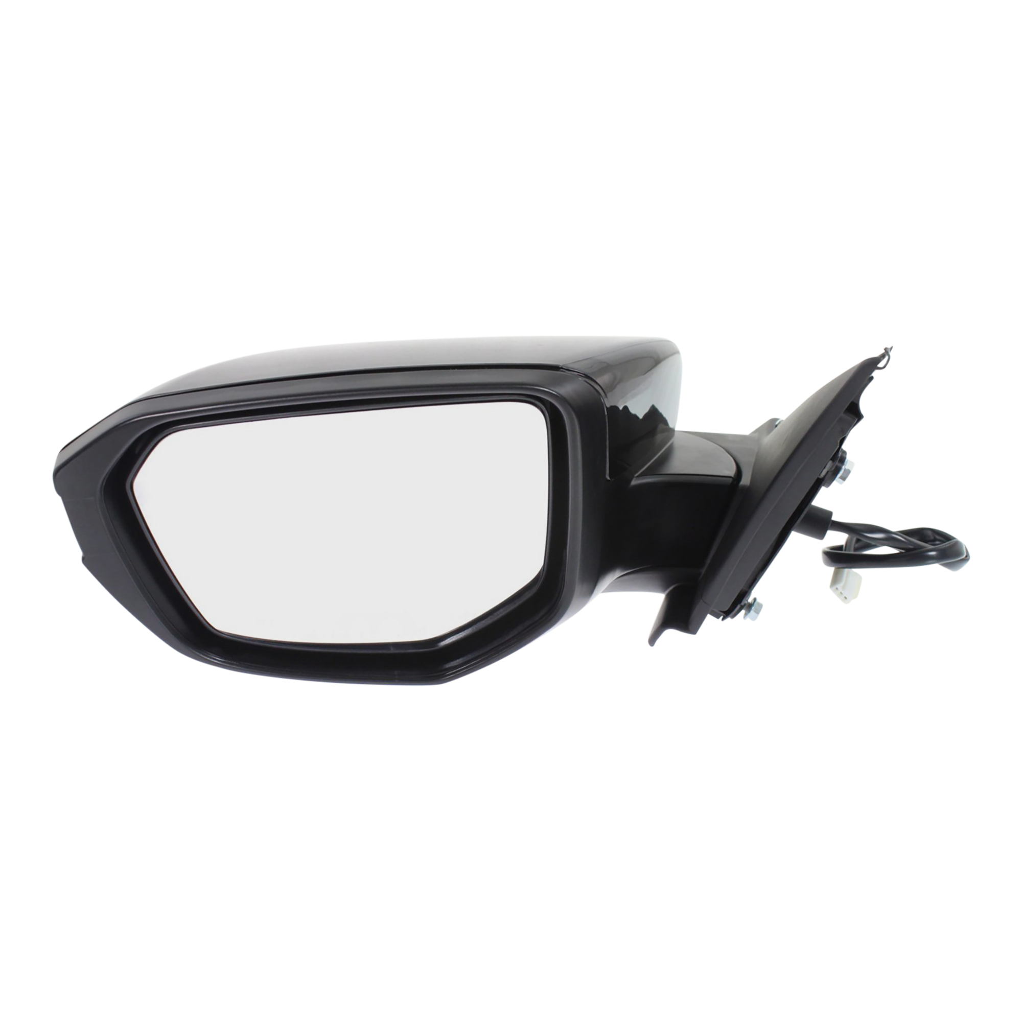 AM CIVIC 16-21 MIRROR LH Power Manual Folding Non Heated Paintable No Auto dimming BSD Memory and Signal Light SKU HO02EL F Partslink HO1320314 OEM 76258TBAA21ZA PFM 76258TBAA02Z