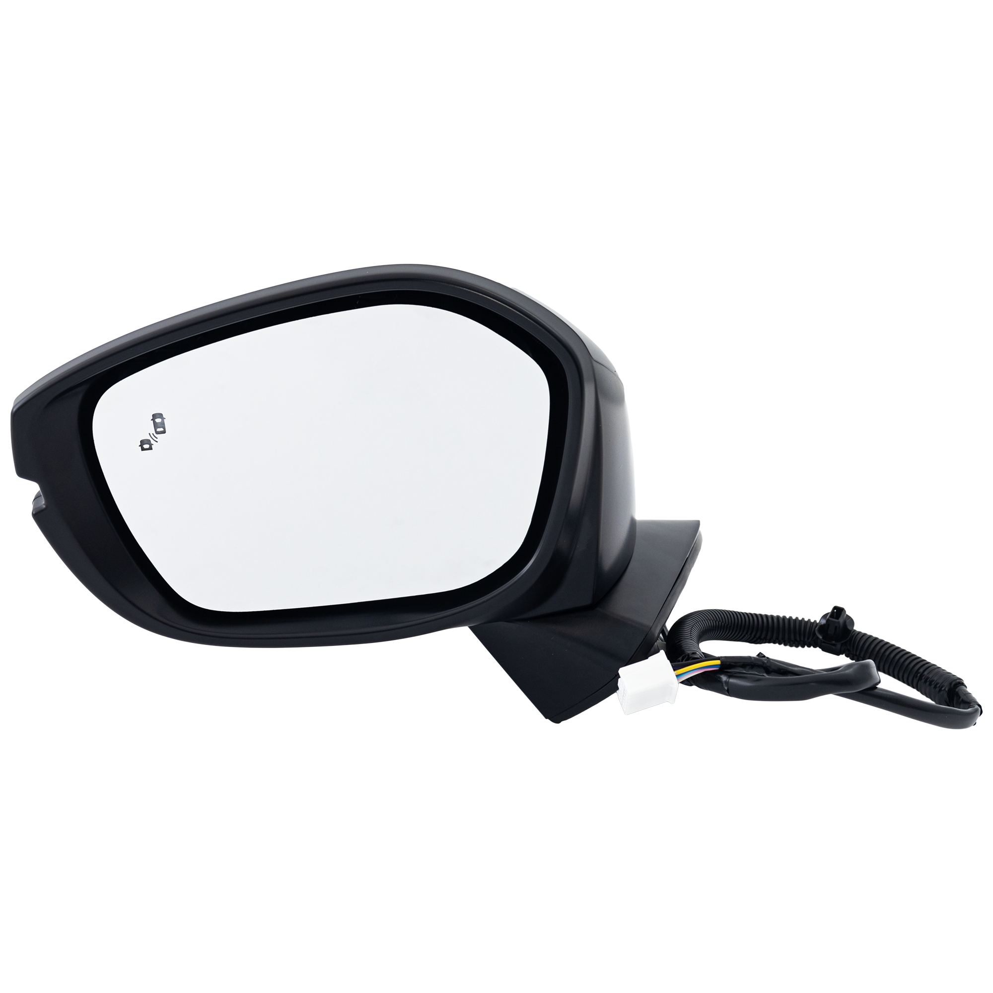 AM CIVIC 22-24 MIRROR LH Power Manual Folding Heated Paintable Touring Type R Sport Touring Models w BSD Signal Light No Memory Puddle Light Auto Dimming SKU HO118EL S Partslink HO1320352 OEM 76258T20A31 PFM