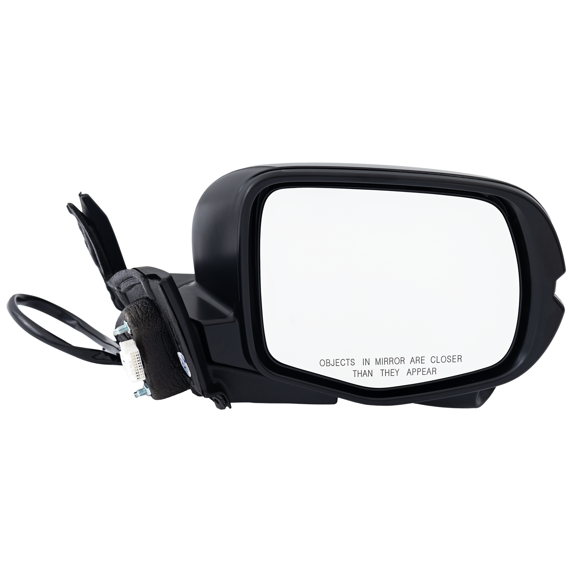 AM PILOT 16-18 MIRROR RH Power Manual Folding Non Heated Paintable w Camera No Auto dimming Blind Spot Feature Memory Puddle Light and Signal Light Four Wheel Drive EX EX L Models SKU HO133ER OEM 76200TG8A01ZD PFM