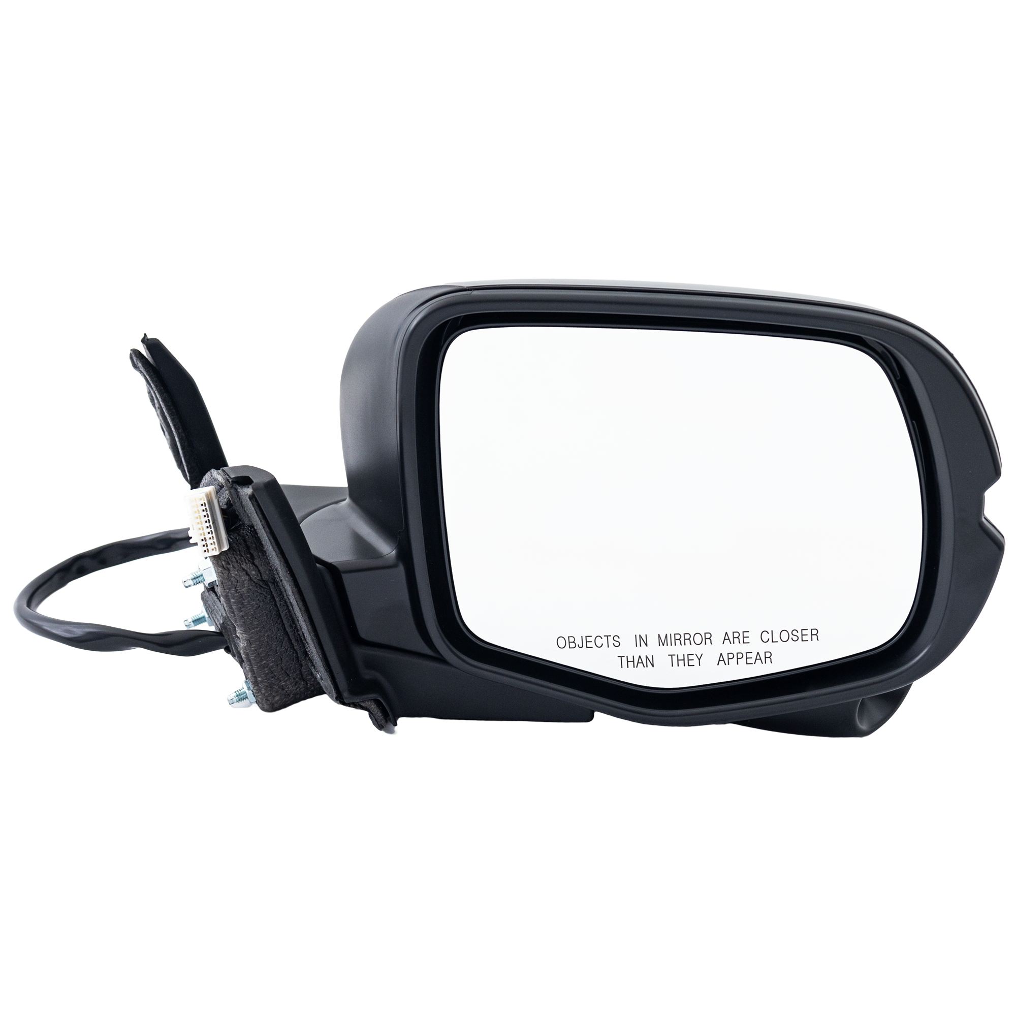 AM RIDGELINE 17-23 MIRROR RH Power Manual Folding Non Heated Paintable w Camera No Auto dimming Blind Spot Feature Memory Puddle Light and Signal Light Four Wheel Drive RTL T Model SKU HO137ER Partslink HO1321314 OEM 76200T6ZA11ZD