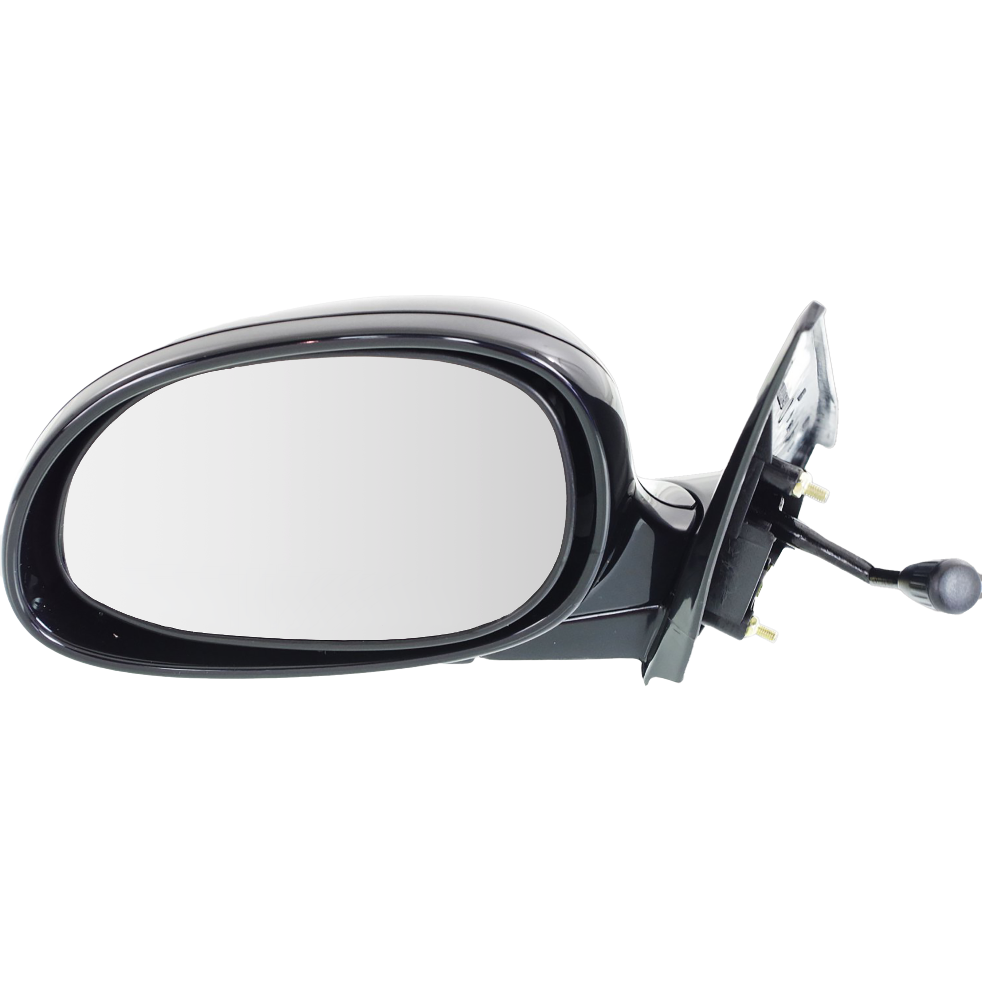 AM CIVIC 92-95 MIRROR LH Manual Adjust Manual Folding Non Heated Paintable Coupe Hatchback SKU HO16L Partslink HO1320109 OEM 76250SR3A05