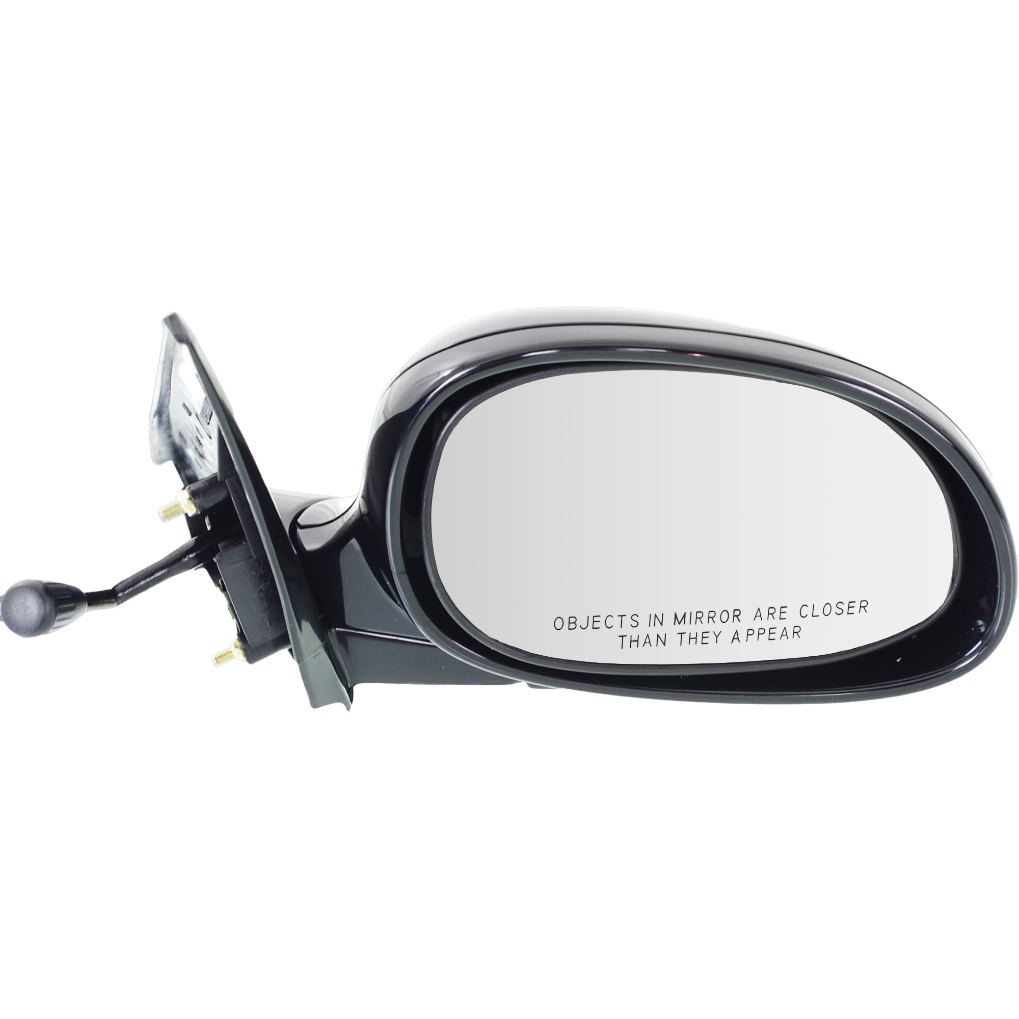 AM CIVIC 92-95 MIRROR RH Manual Adjust Manual Folding Paintable Non Heated Paintable Coupe Hatchback SKU HO16R Partslink HO1321109 OEM 76200SR3A04