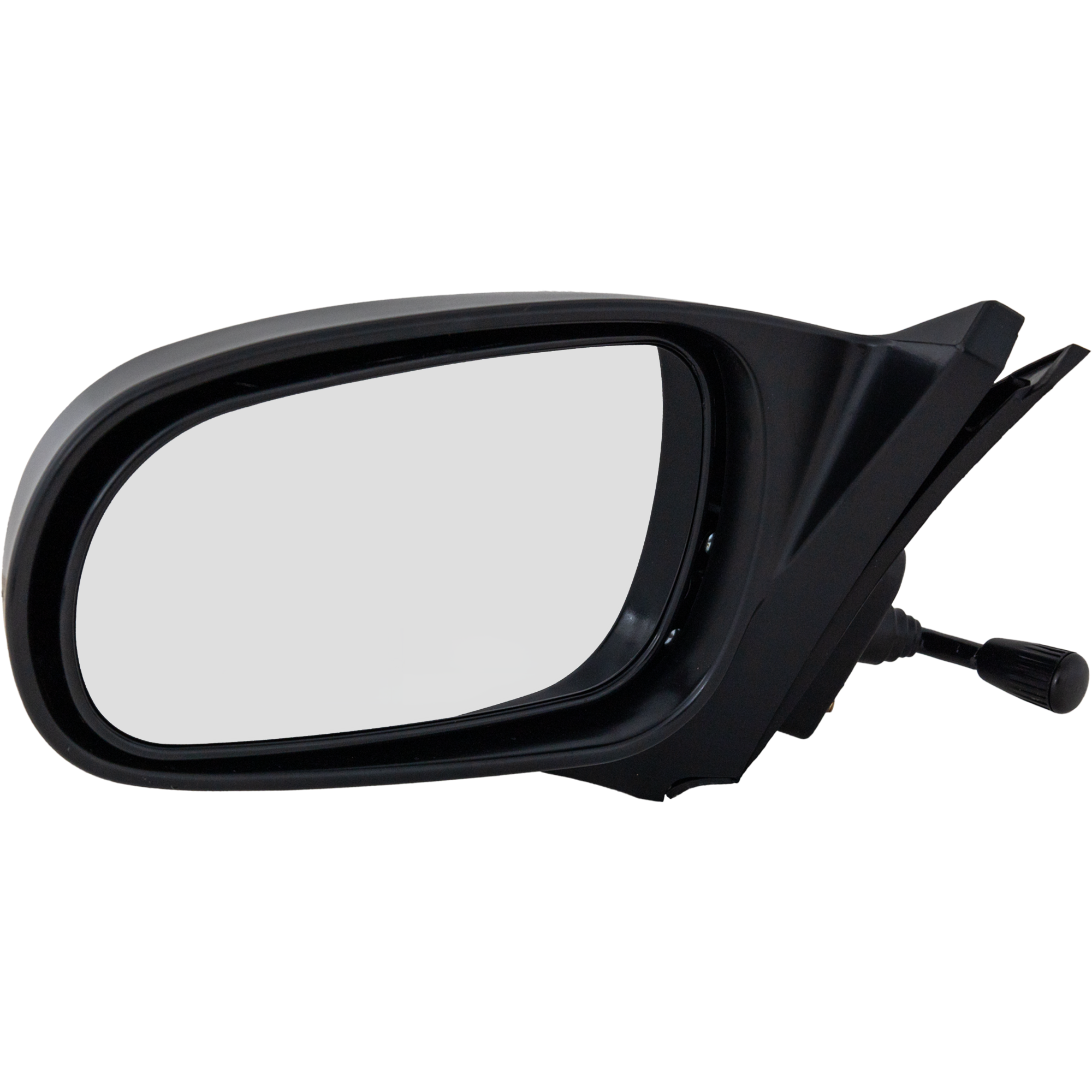 AM CIVIC 96-00 MIRROR LH Manual Adjust Non Folding Non Heated Textured No Auto dimming BSD Memory and Signal Light Coupe Hatchback SKU HO20L Partslink HO1320122 OEM 76250S00A05