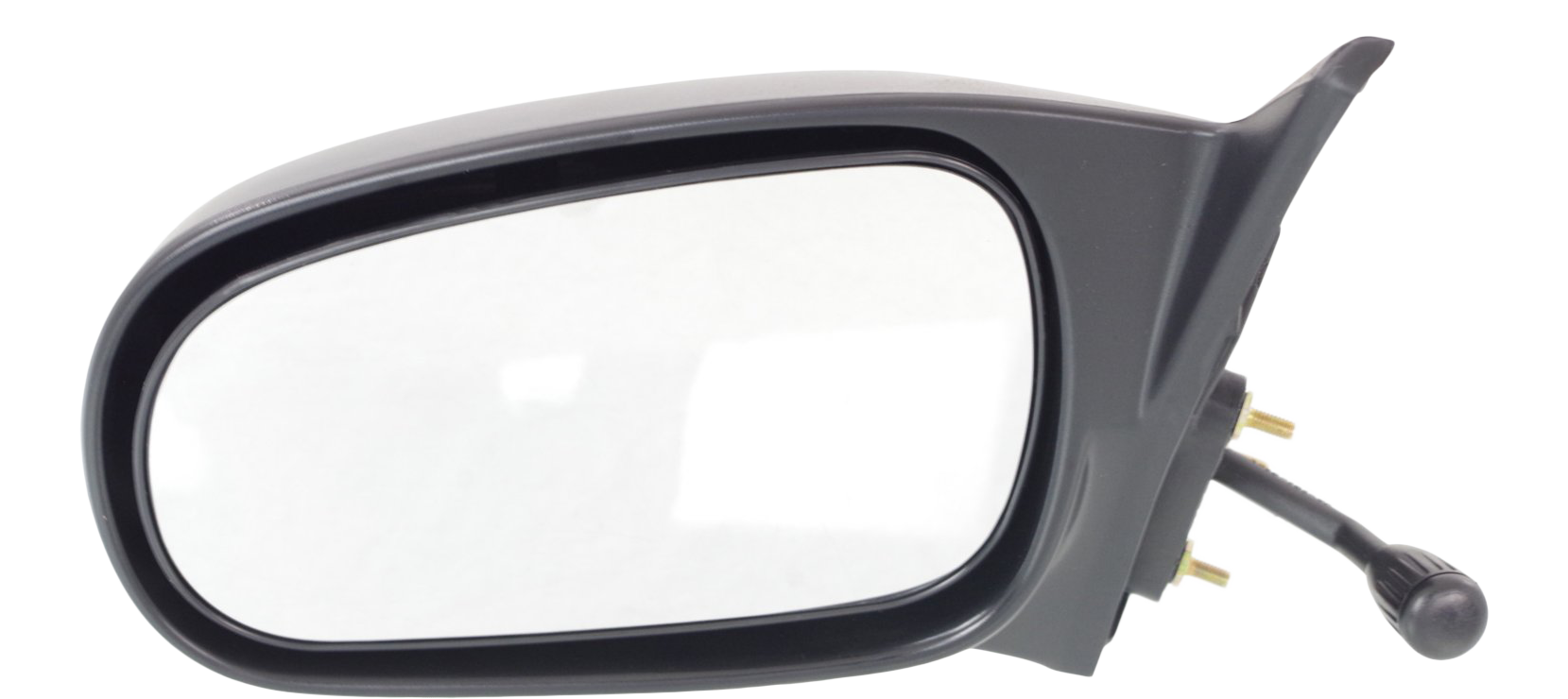 AM CIVIC 96-00 MIRROR LH Manual Adjust Non Folding Non Heated Textured Sedan SKU HO21L Partslink HO1320123 OEM 76250S01A05