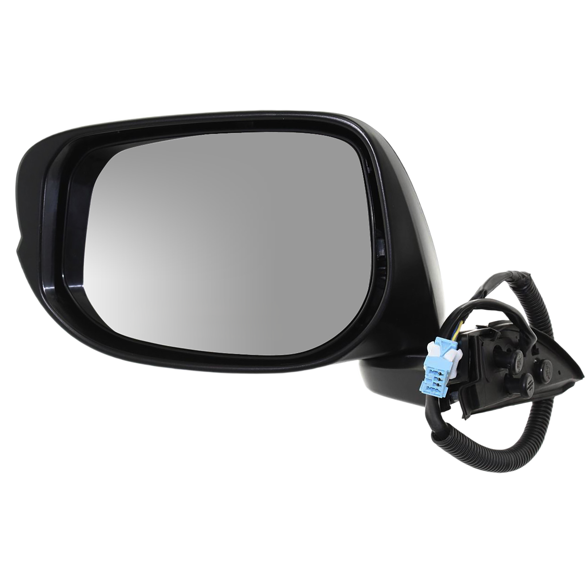 AM FIT 09-14 MIRROR LH Power Manual Folding Non Heated Paintable SKU HO35EL Partslink HO1320246 OEM 76258TK6305