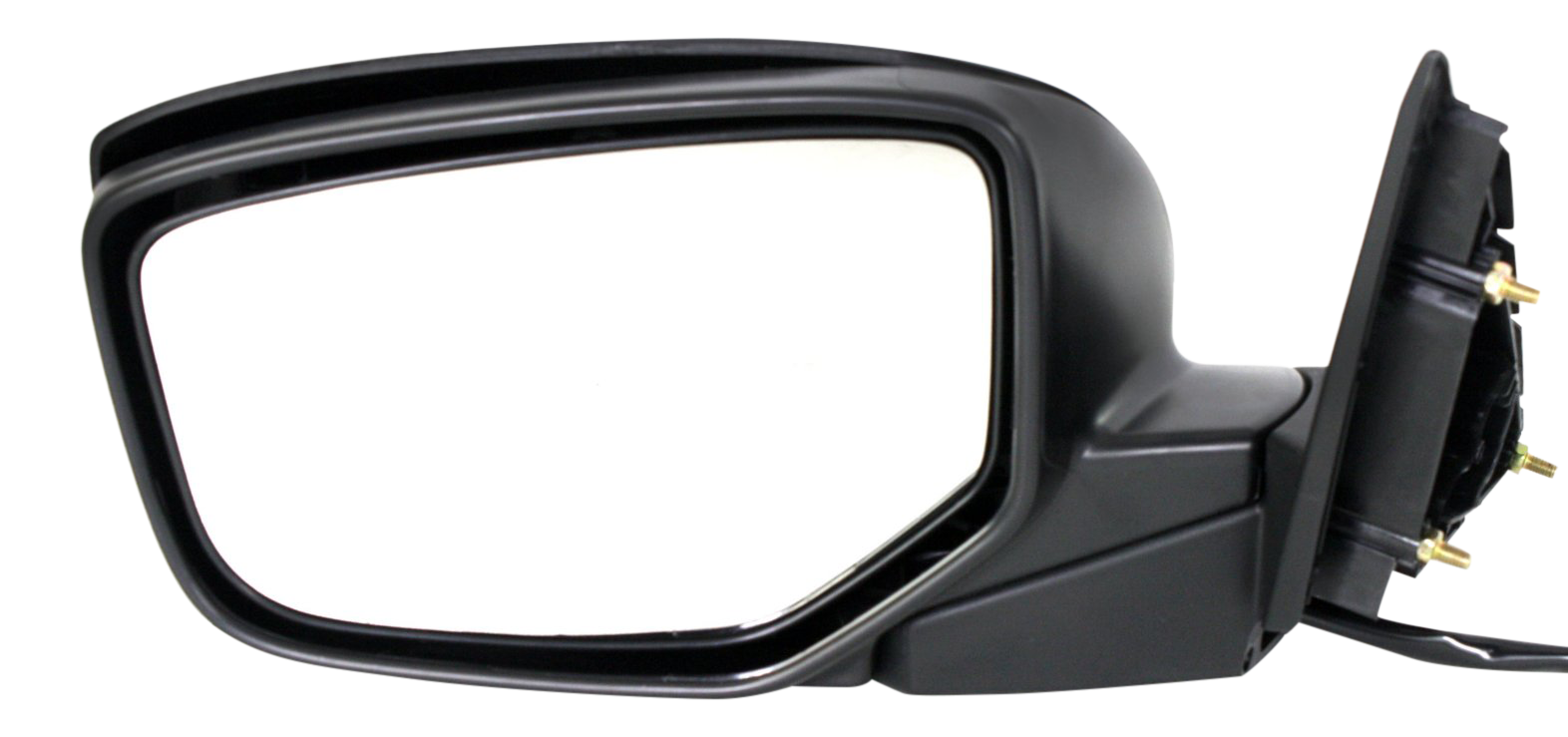 AM ACCORD CROSSTOUR 10-15 MIRROR LH Power Manual Folding Heated Paintable No Auto dimming BSD Memory and Signal Light EX Model SKU HO41EL Partslink HO1320251 OEM 76258TP6A11 PFM