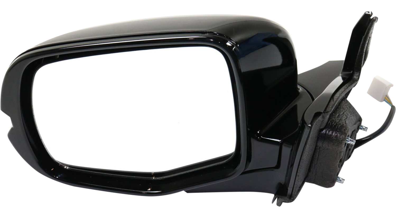 AM RIDGELINE 17-20 MIRROR LH Power Manual Folding Non Heated Paintable No Auto dimming BSD Memory Puddle Light Shadow Line Side Object Sensor and Signal Light Sport Model SKU HO72EL Partslink HO1320310 OEM 76250T6ZA41ZB