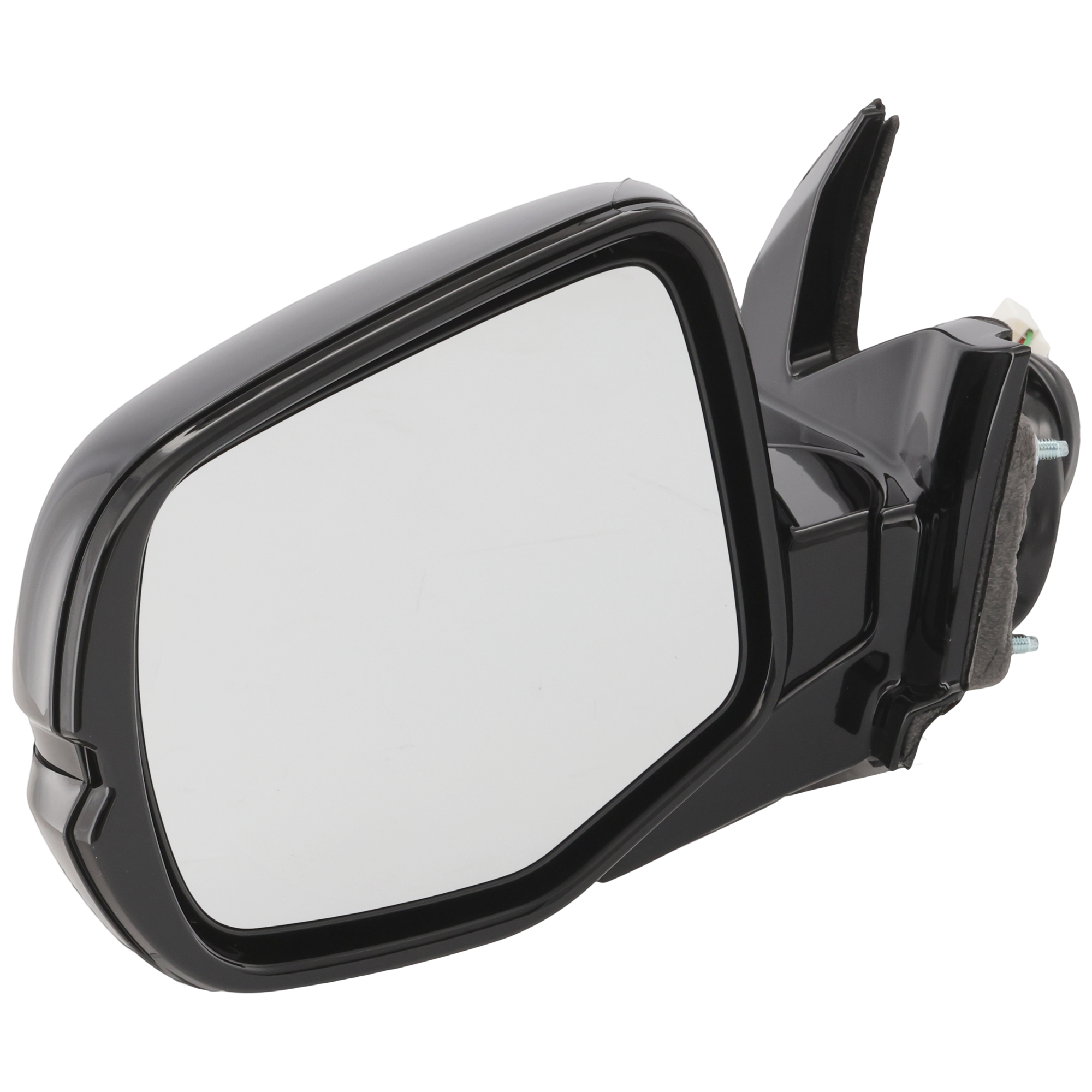 AM RIDGELINE 17-20 MIRROR LH Power Manual Folding Heated Paintable w Memory No Auto dimming BSD Puddle Light Shadow Line Side Object Sensor and Signal Light Black Edition RTL E Models SKU HO73EL Partslink HO1320313 OEM 76250T6ZA21ZD