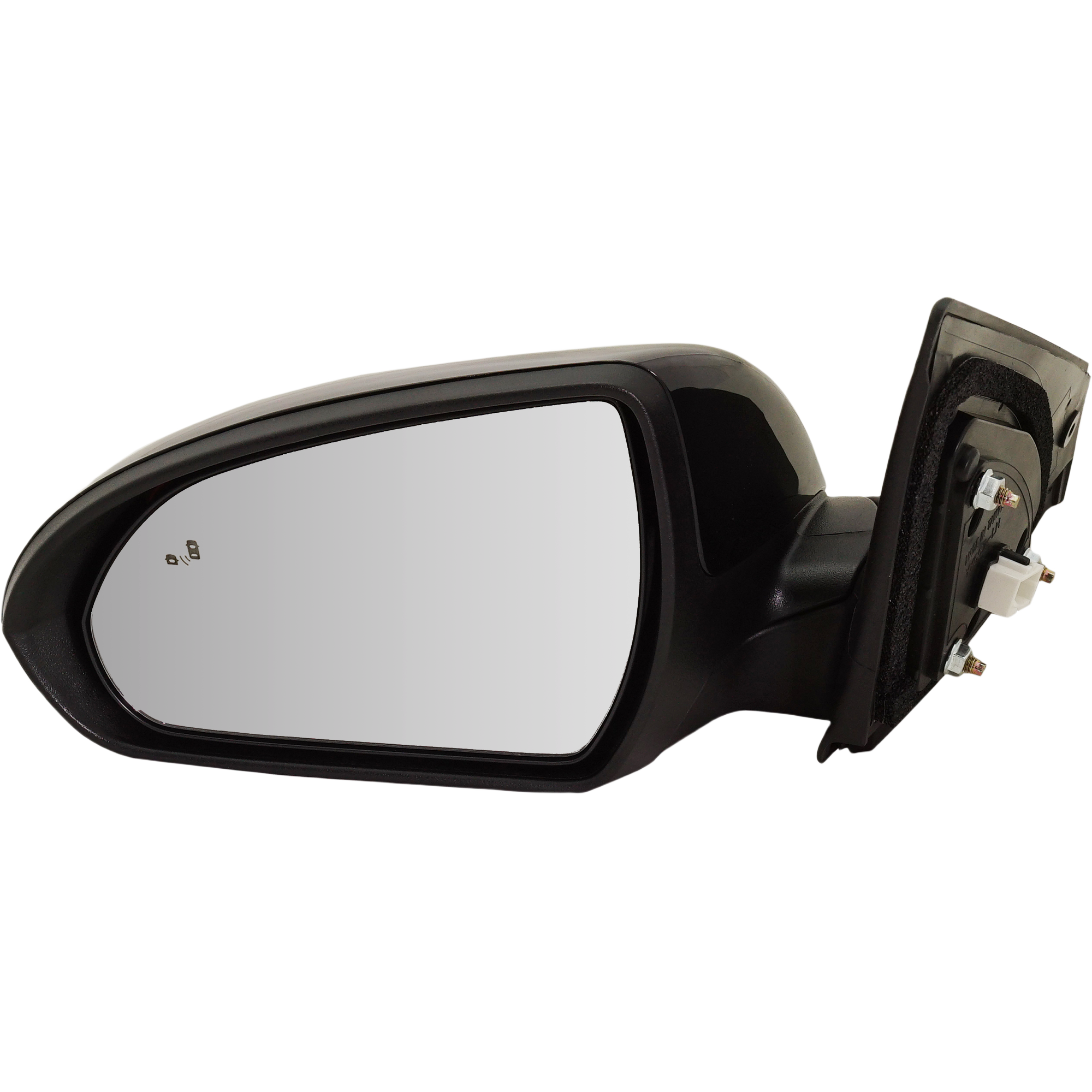 AM ELANTRA 17-20 MIRROR LH Power Manual Folding Heated Paintable w BSD in Glass No Auto dimming Memory and Signal Light SKU HY06EL Partslink HY1320226 OEM 87610F3020