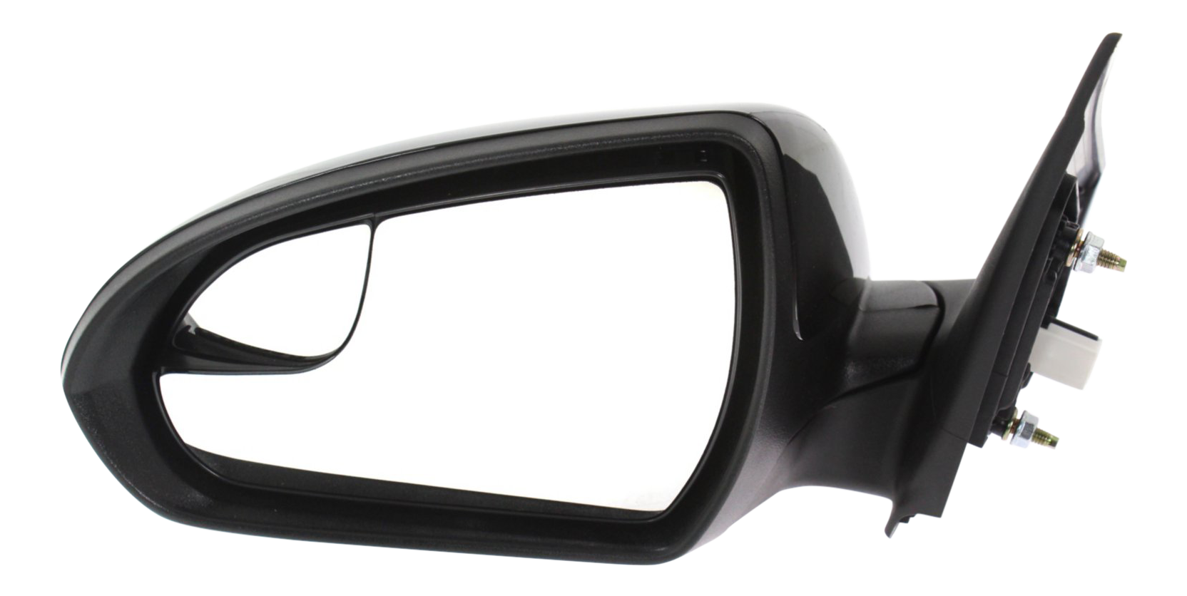 AM ELANTRA 17-20 MIRROR LH Power Non Heated Manual Folding Paintable w Blind Spot Glass No Auto dimming Memory and Signal Light SKU HY07EL Partslink HY1320224 HY1320250 OEM 87610F3050-87610F2260