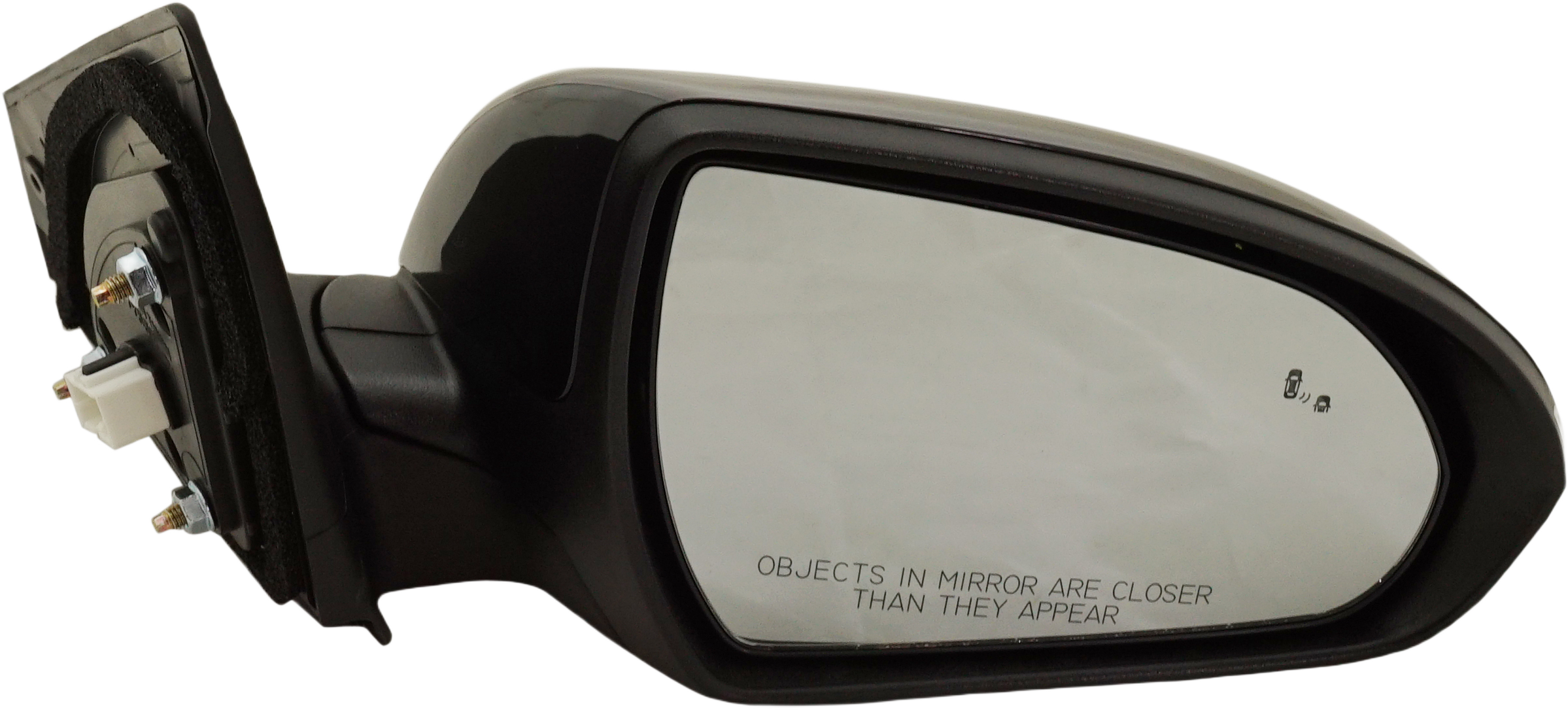 AM ELANTRA 17-18 MIRROR RH Power Manual Folding Heated Paintable w BSD in Glass In housing Signal Light and Memory No Auto dimming SKU HY08ER S Partslink HY1321227 OEM 87620F3040